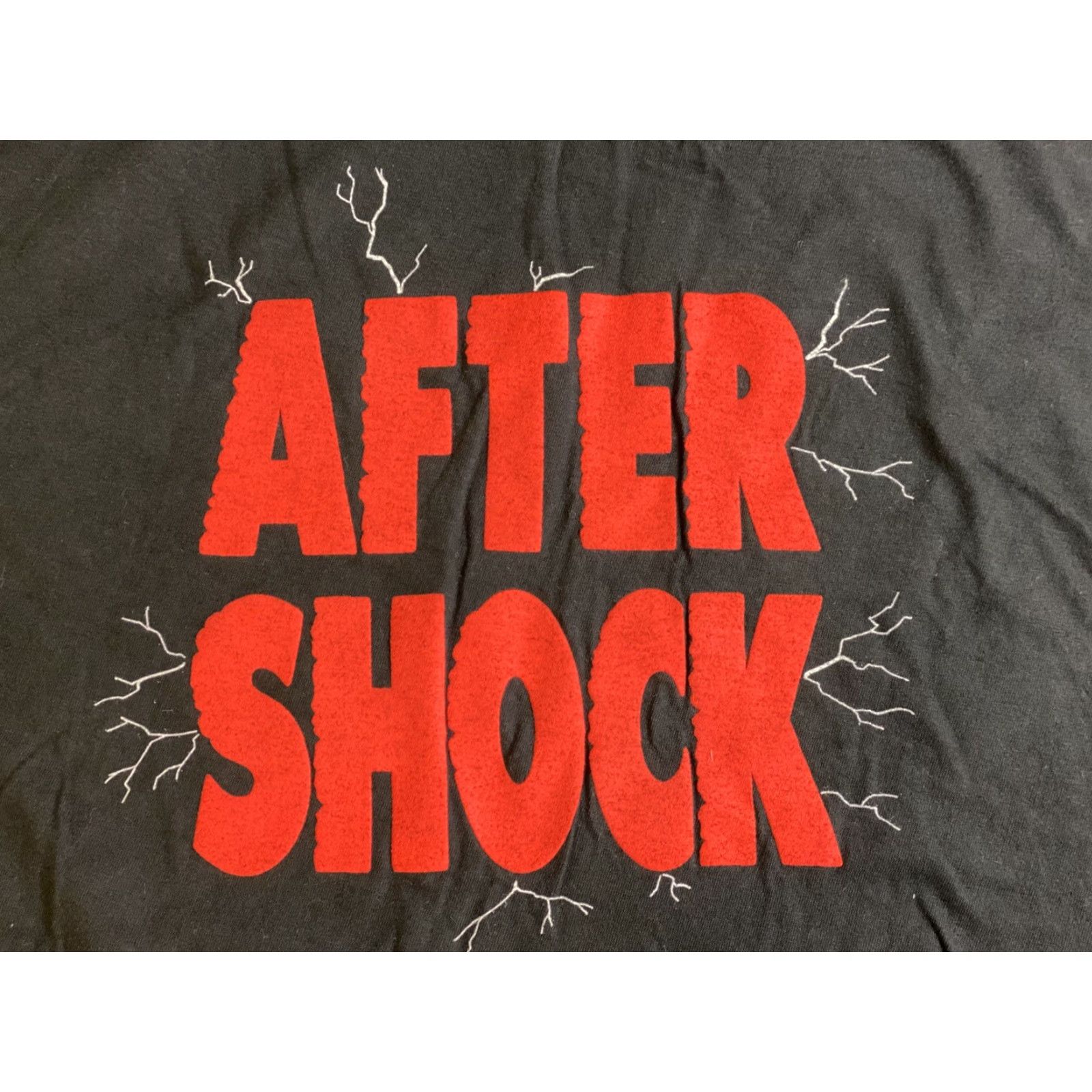Vintage VINTAGE Murina AFTER SHOCK LIQUOR ALCOHOL T-SHIRT XL Black Crew Neck Short Sleeve USA Graphic Tee Mens Size US XL / EU 56 / 4 - 7 Thumbnail