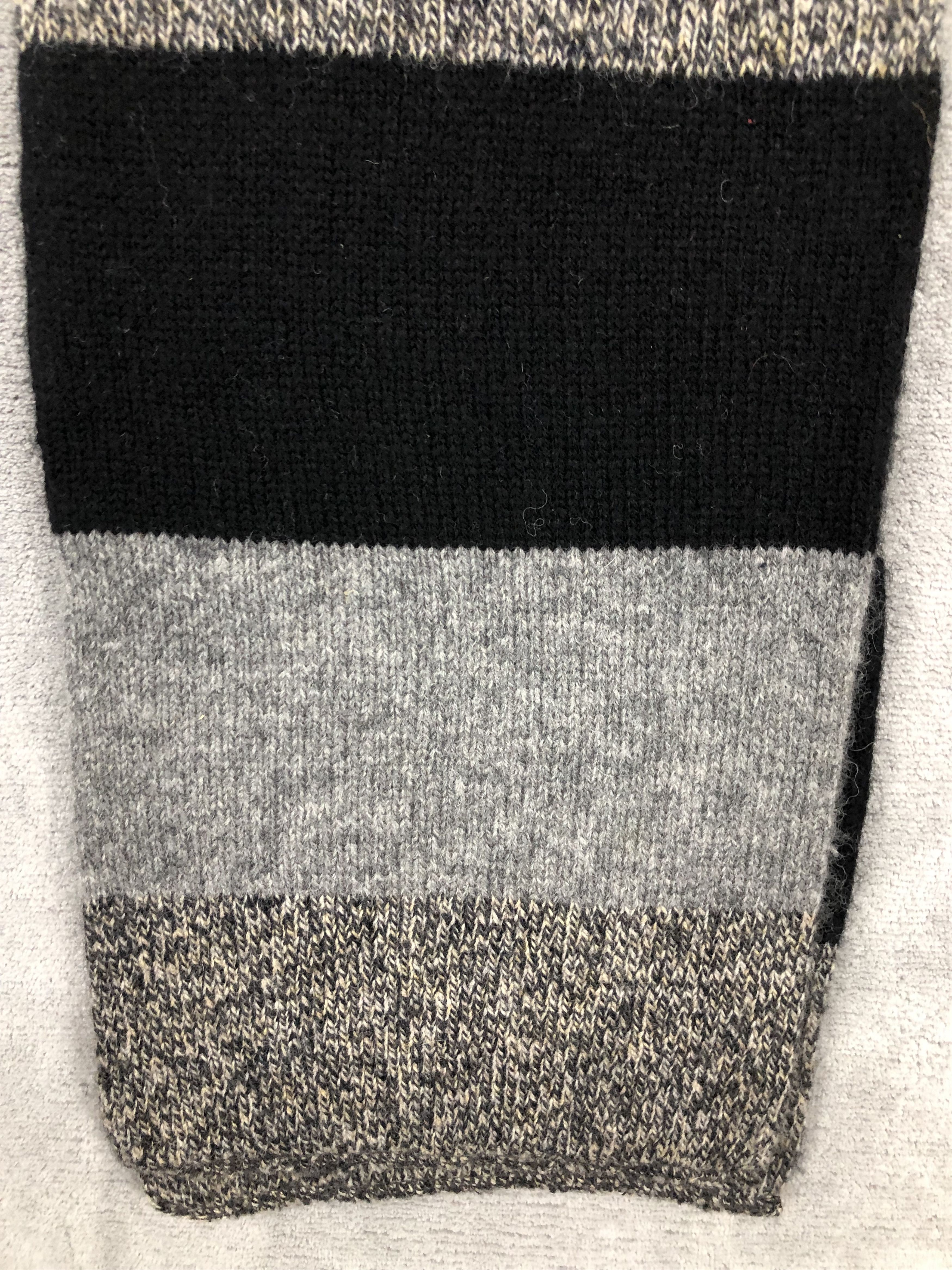 Japanese Brand × Takeo Kikuchi Takeo Kikuchi Striped Scarf Muffler Neck scarf Size ONE SIZE - 4 Thumbnail