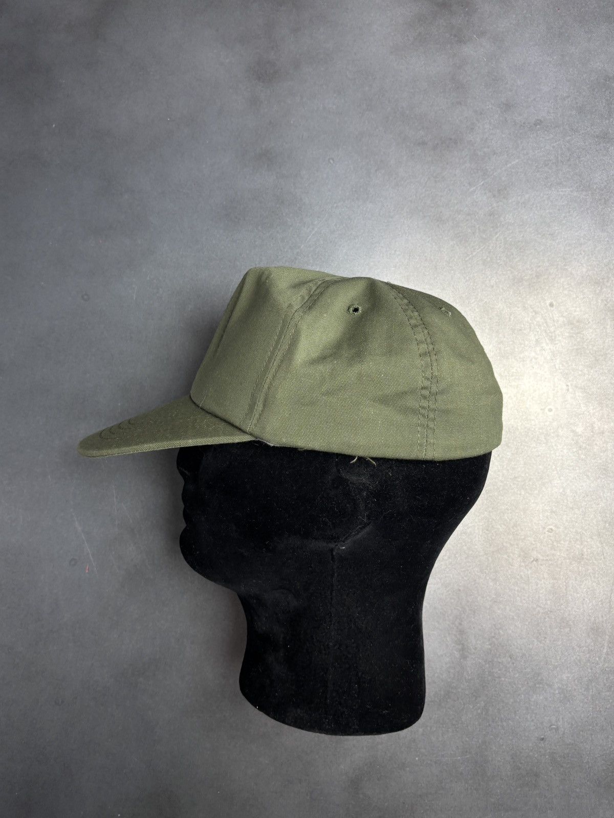 Vintage 1970s Vintage Army Hat Hot Weather Field Cap OG-107 Vietnam Size ONE SIZE - 2 Thumbnail