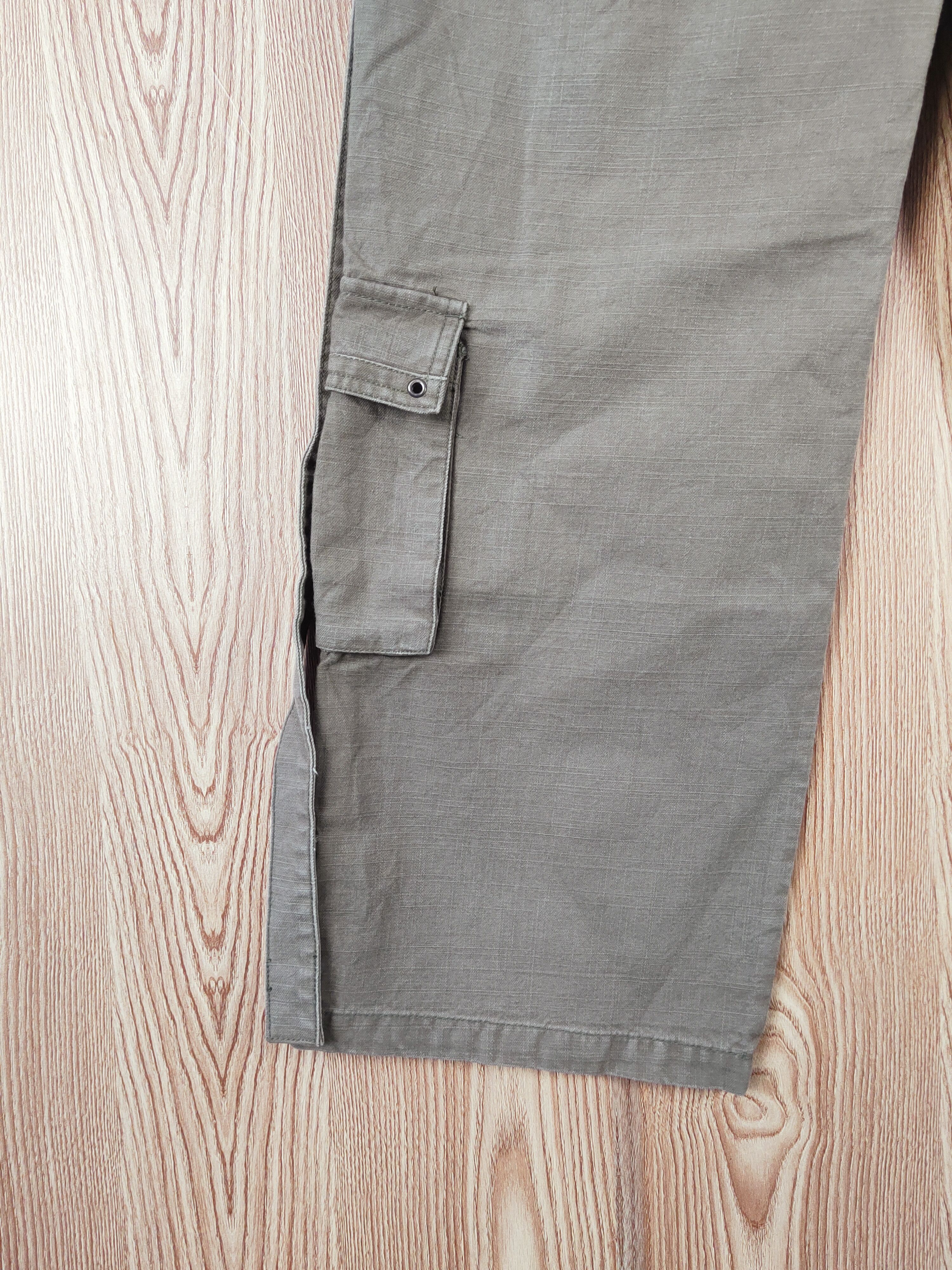 Japanese Brand Countdown Olive utility punk Multipocket Cargo Pants #W074 Size US 31 - 9 Thumbnail