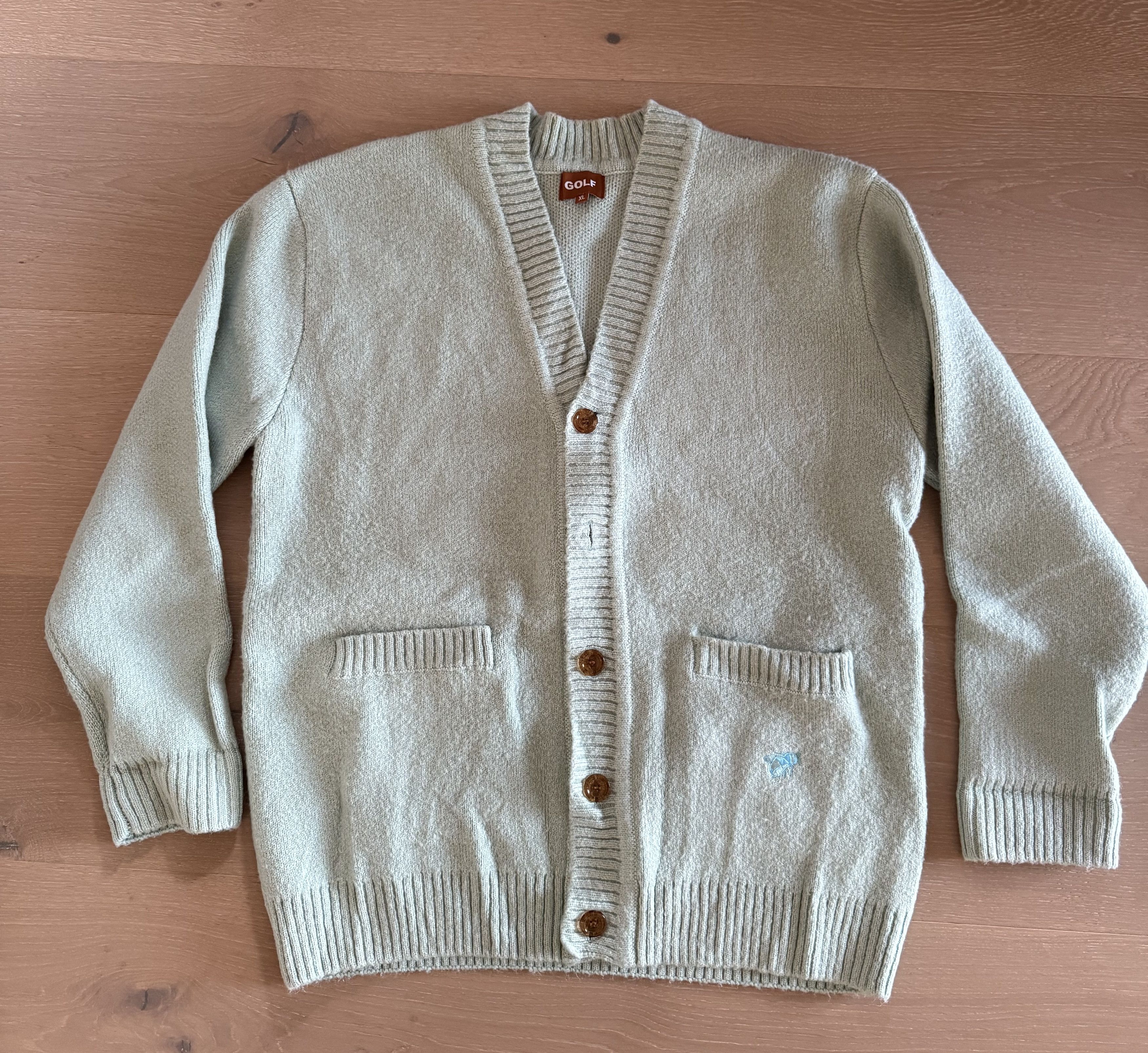 Golf Wang Golf Wang Polka Dot Mohair Cardigan | Grailed