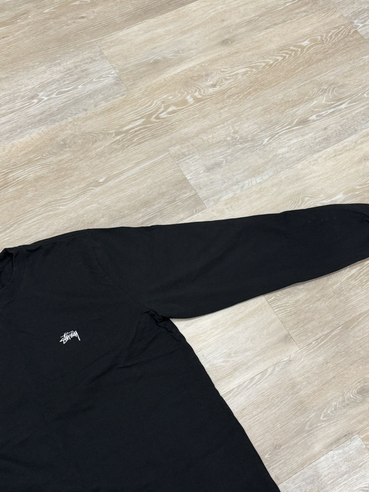 Stussy Stüssy Stock Logo Long Sleeve Black Size Large Size US L / EU 52-54 / 3 - 5 Thumbnail