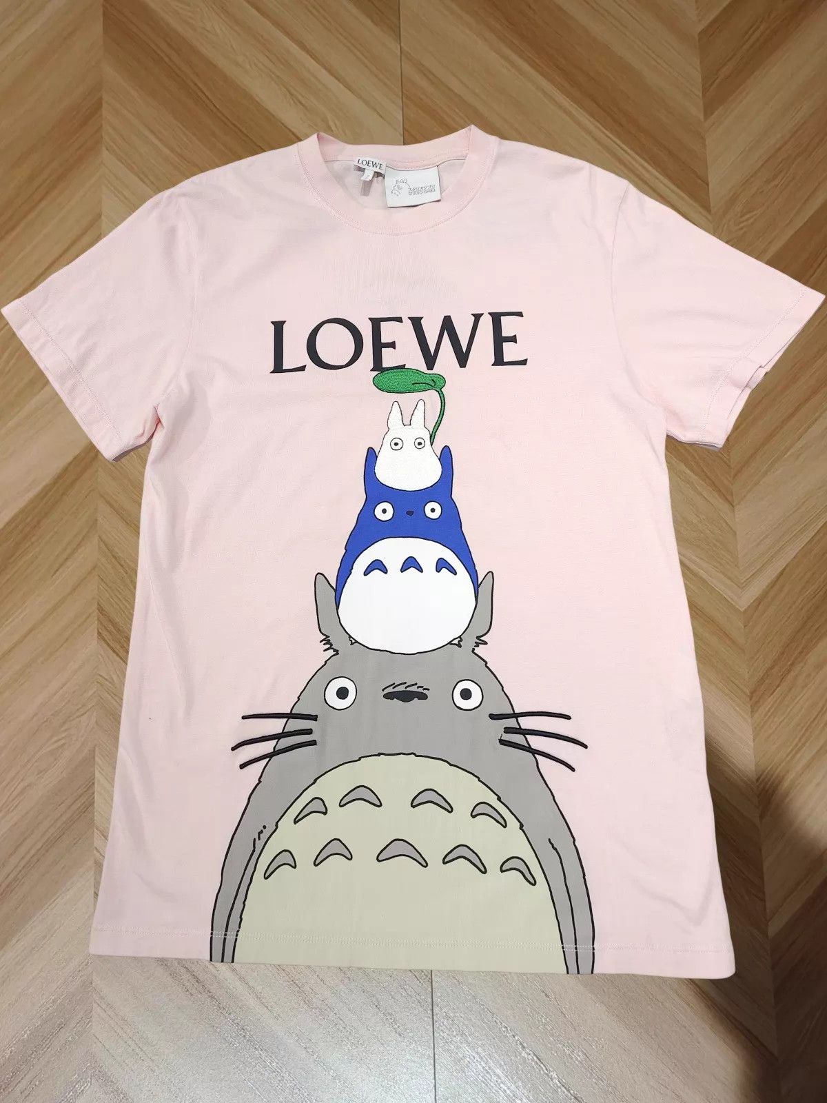 Loewe LOEWE x Totoro Pink T- Shirt S Size S / US 4 / IT 40 - 1 Thumbnail