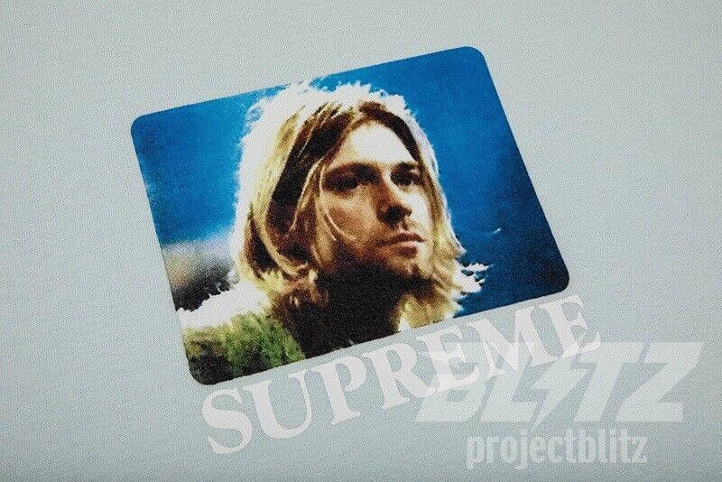 Supreme SS23 SUPREME KURT COBAIN TEE T-SHIRT PALE BLUE S SMALL 2023 Size US S / EU 44-46 / 1 - 3 Thumbnail