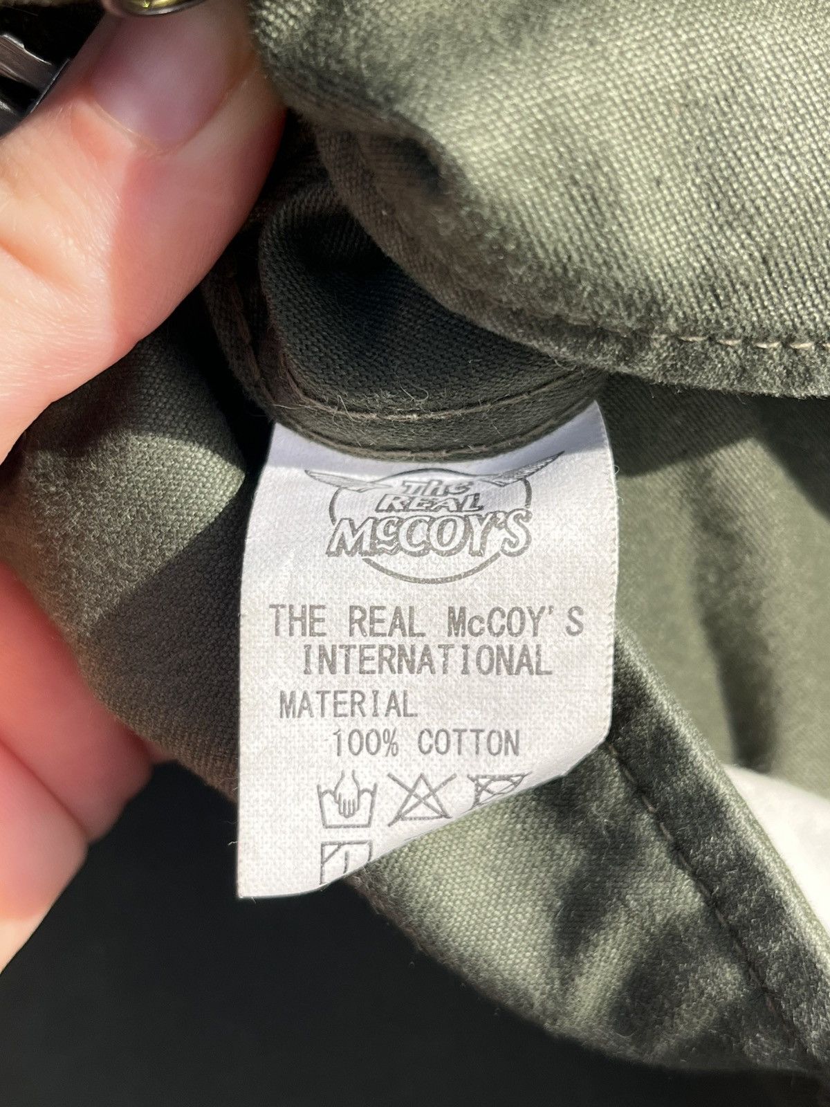 The Real McCoy's M-1951 parka shell size Small! Size US S / EU 44-46 / 1 - 6 Thumbnail