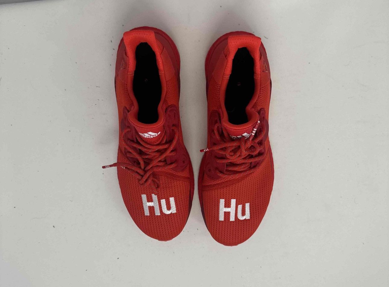 Adidas × Pharrell Men’s Adidas Pharrell x Solar Hu Glide ‘Power Red’ Size US 11 / EU 44 - 3 Thumbnail