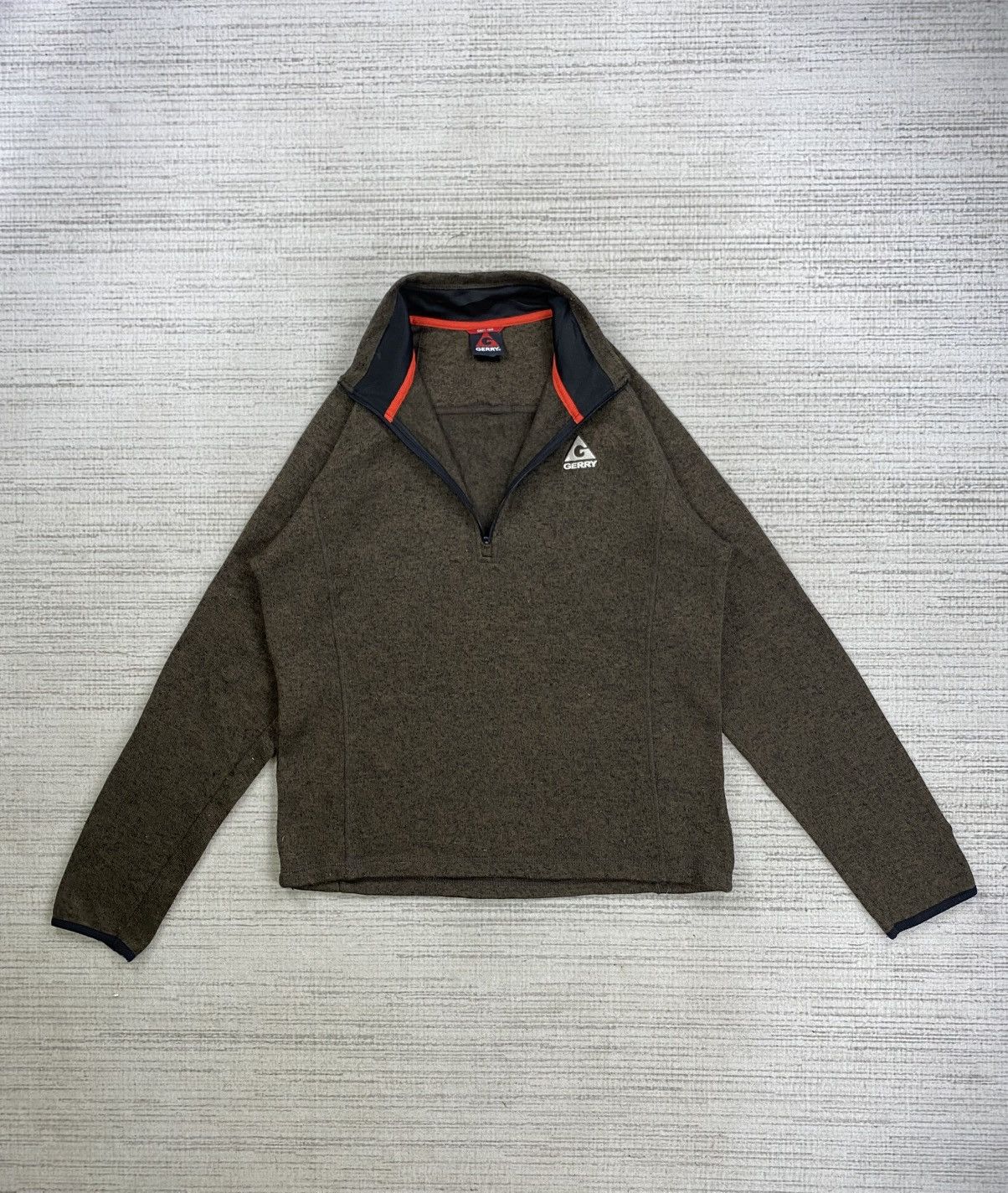 Japanese Brand × Vintage Vintage Gerry Half Zipper Longsleeve Sweatshirt Size US XL / EU 56 / 4 - 5 Thumbnail