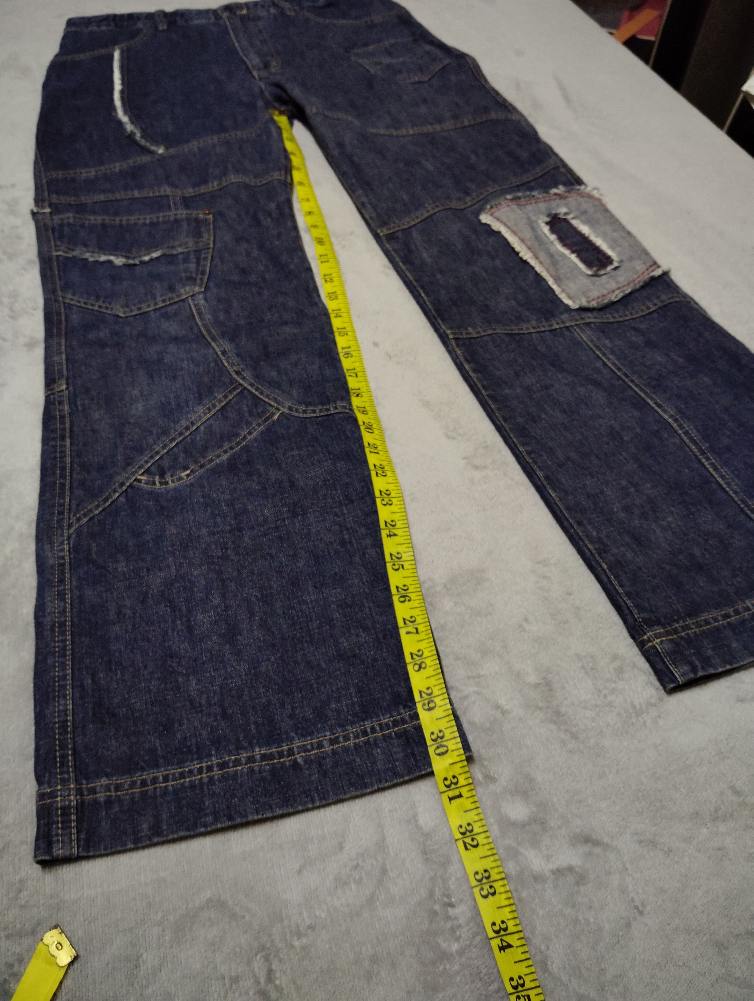 Designer × Japanese Brand VINTAGE DRUG STORES DENIM PANT Size US 32 / EU 48 - 14 Thumbnail