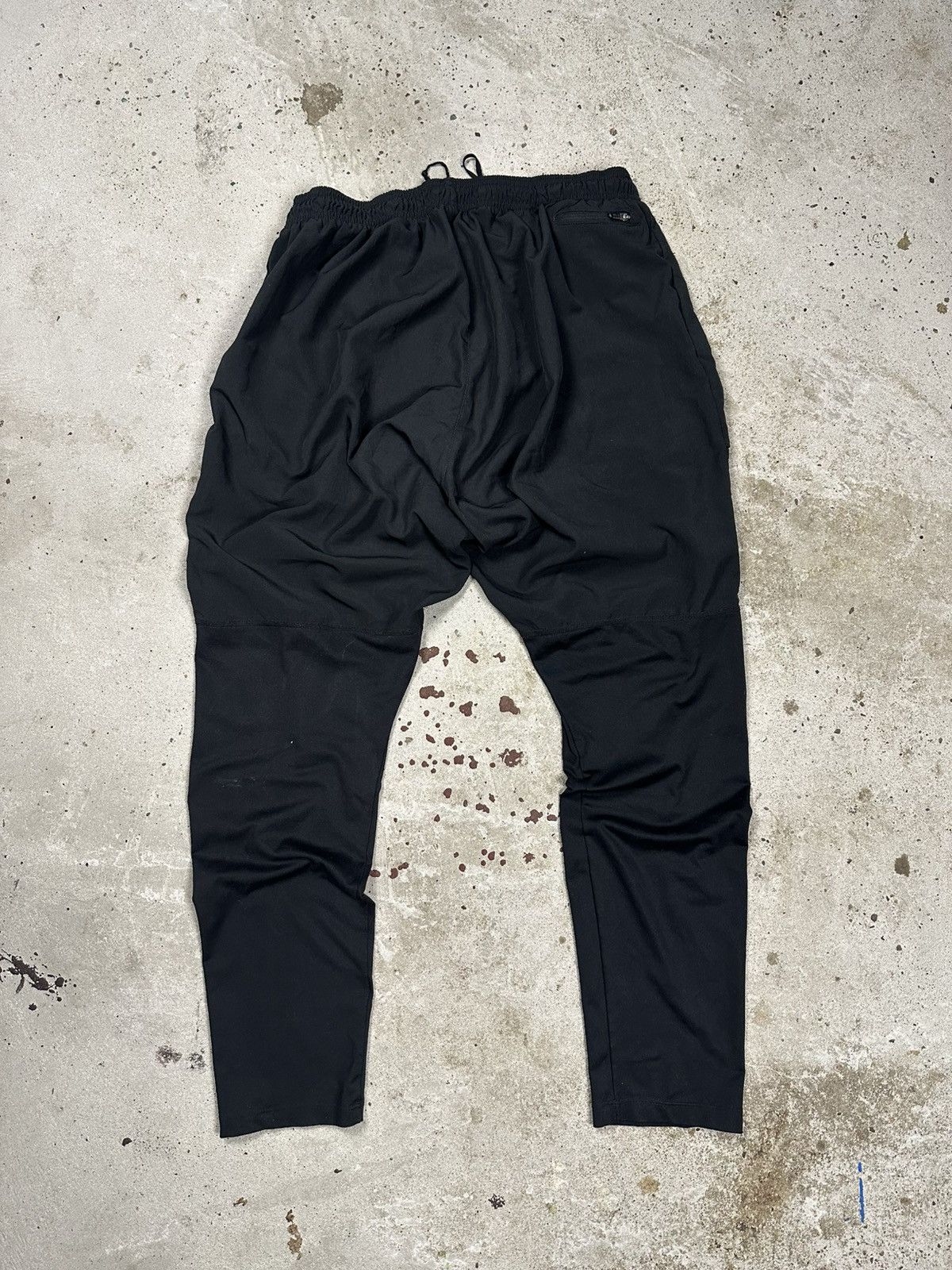 Nike Vintage Y2K Nike Black Track Pants Swoosh rare Size US 34 / EU 50 - 2 Thumbnail