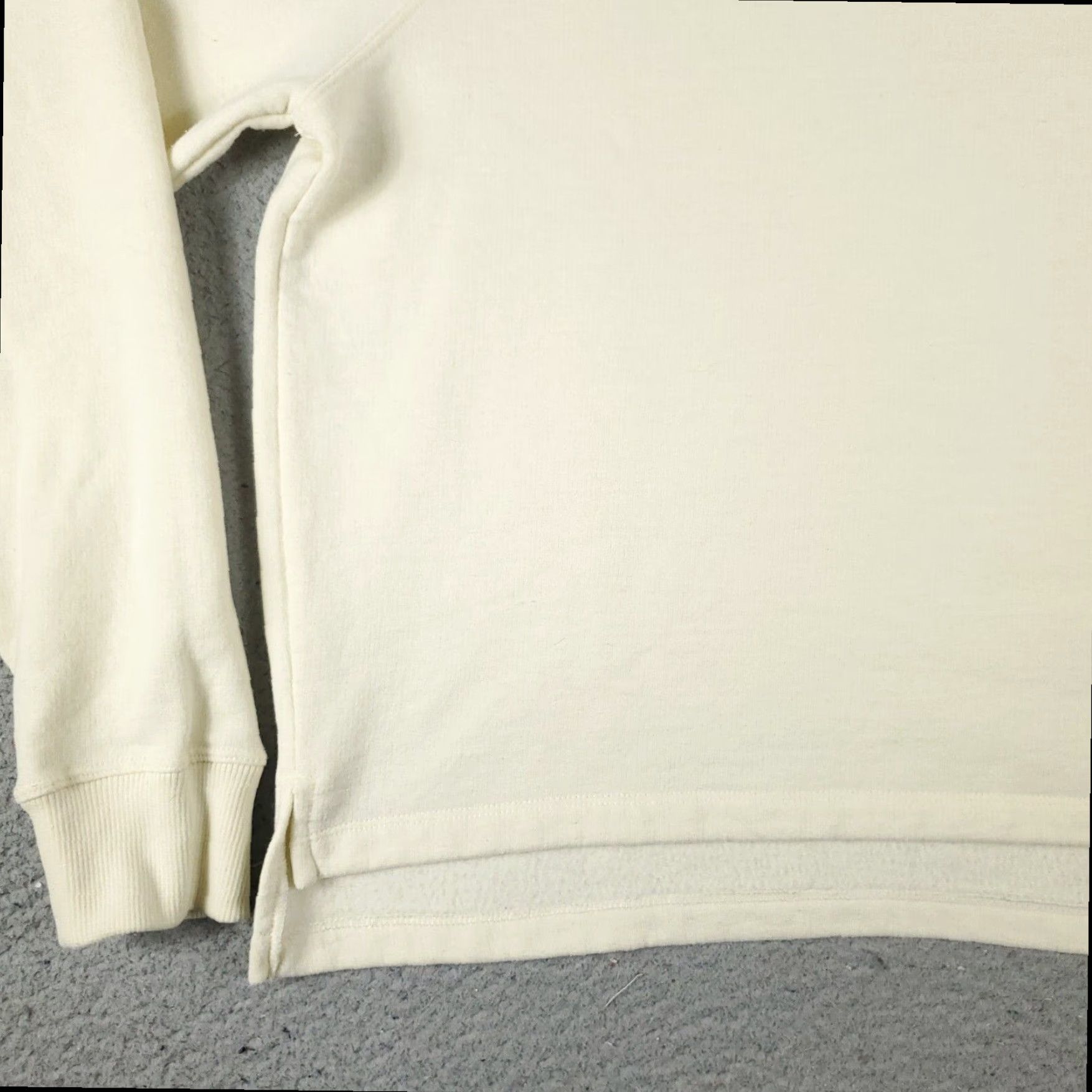 Champion Champion Sweater Womens Large Ivory Mock Neck Pullover Sweatshirt Ladies Size L / US 10 / IT 46 - 3 Thumbnail