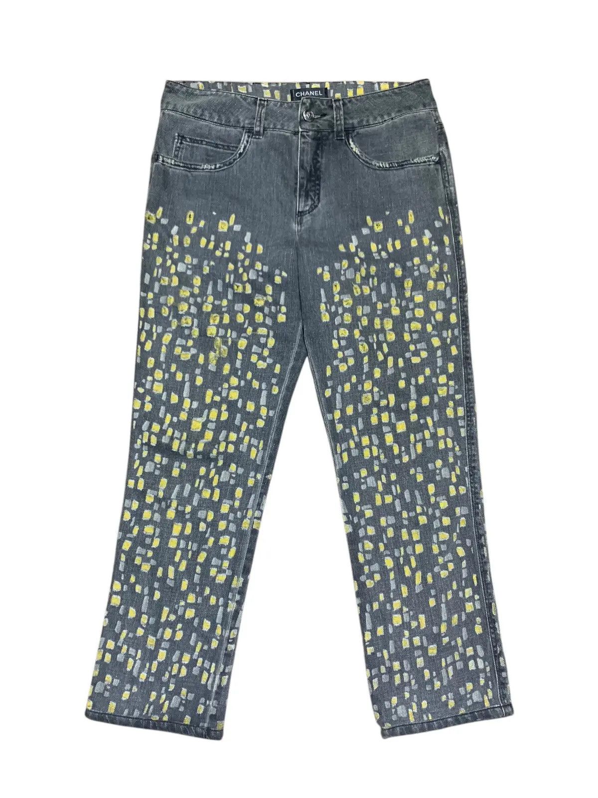 Chanel Chanel archive distressed regular jeans Size 30" / US 8 / IT 44 - 2 Thumbnail