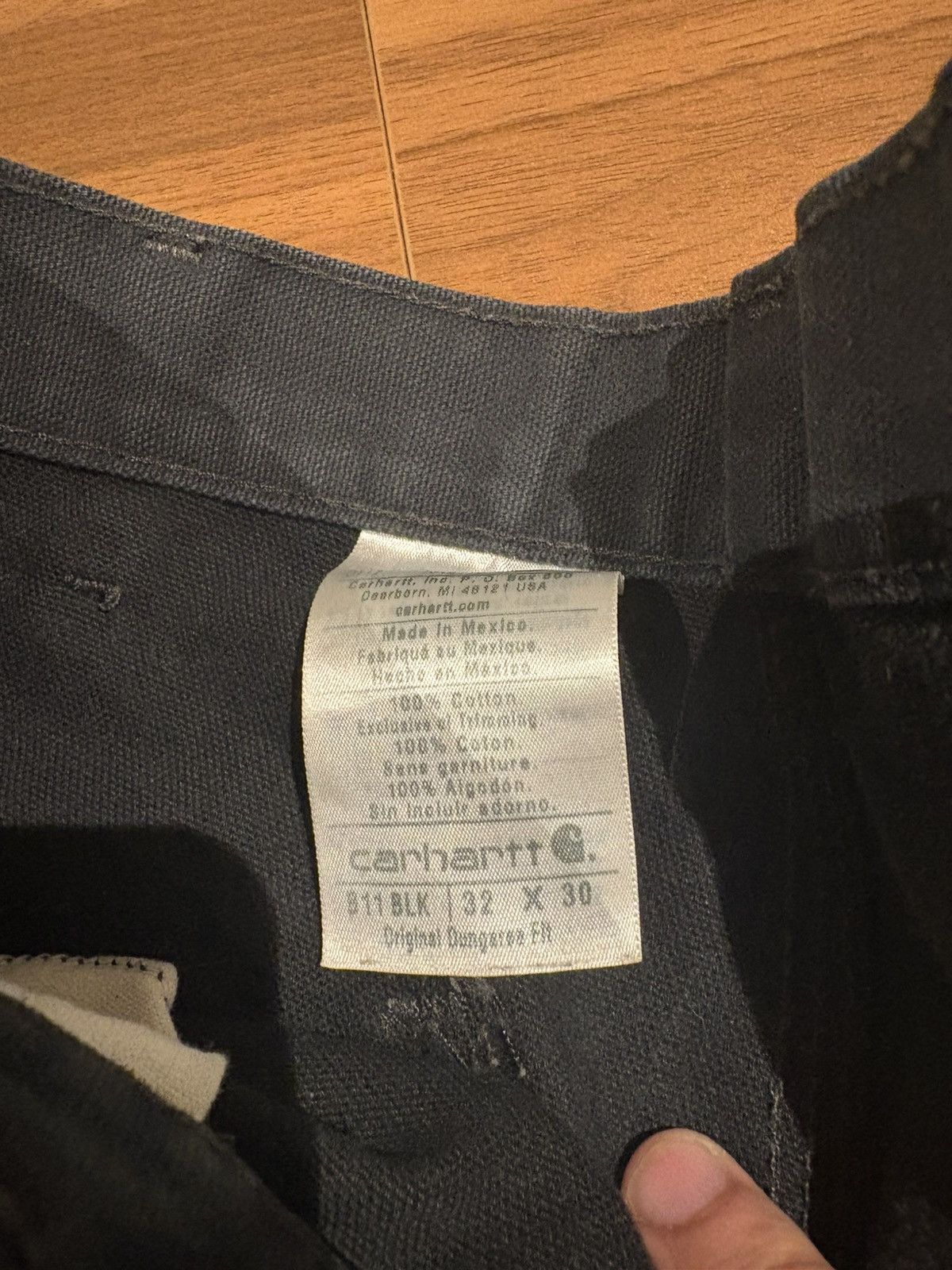 Carhartt B11BLK carhartt pants 32/20 Size US 32 / EU 48 - 5 Thumbnail