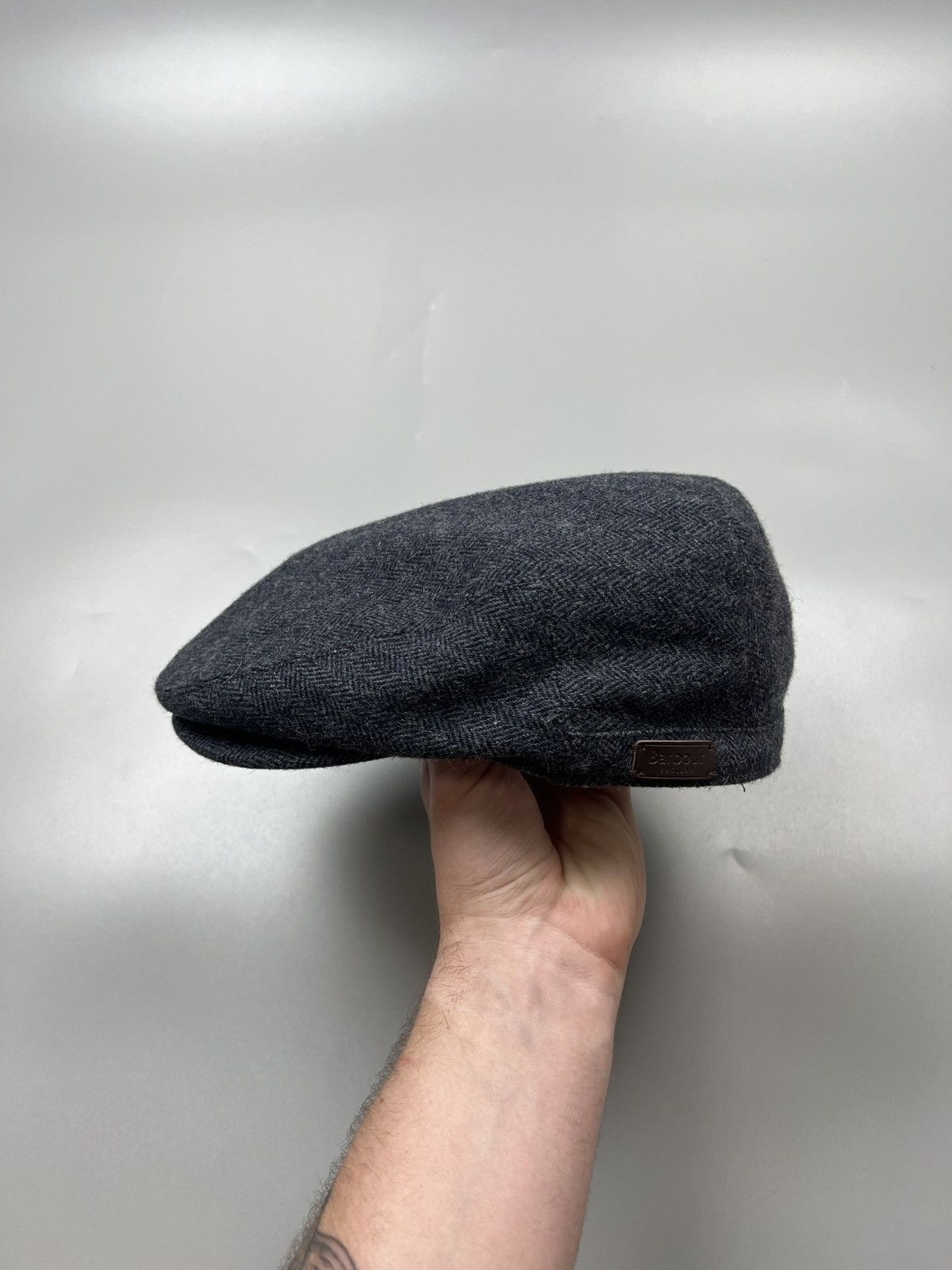 Barbour Barbour Wool Flat Cap Hat (Y0477) Size ONE SIZE - 5 Thumbnail