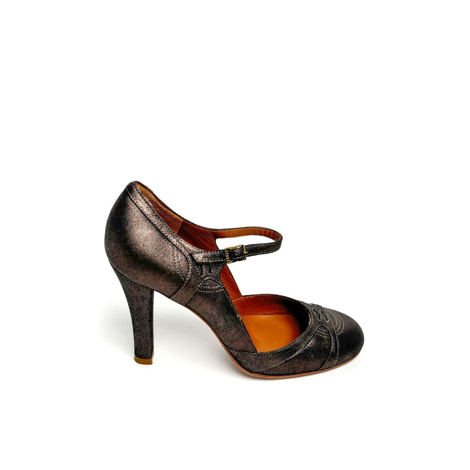 Marc Jacobs Burma Suede Heel Mary Janes Size US 6.5 / IT 36.5 - 1 Thumbnail