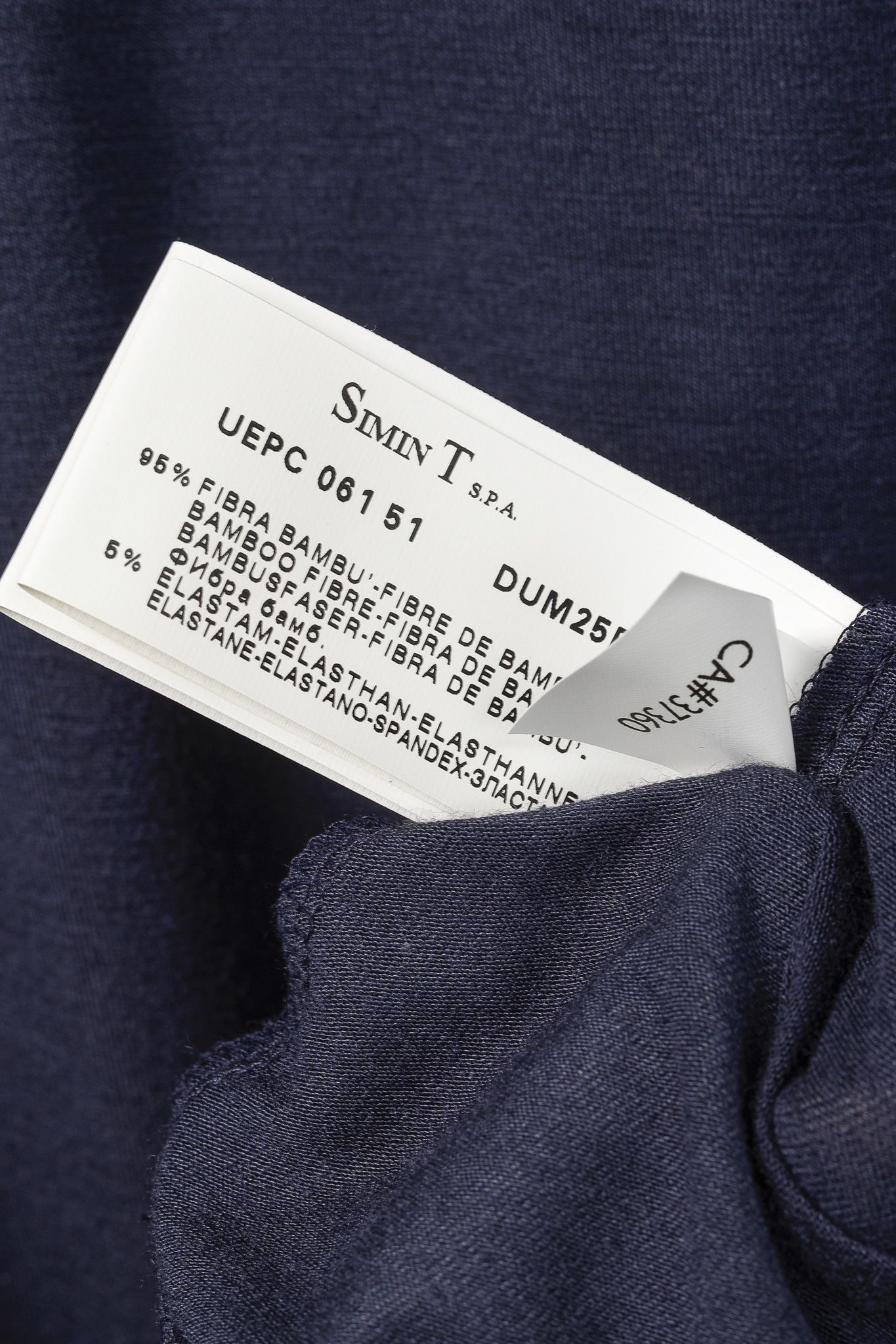 Armani Collezioni Armani Collezioni Navy Bamboo-Jersey T-Shirt Size US L / EU 52-54 / 3 - 10 Thumbnail