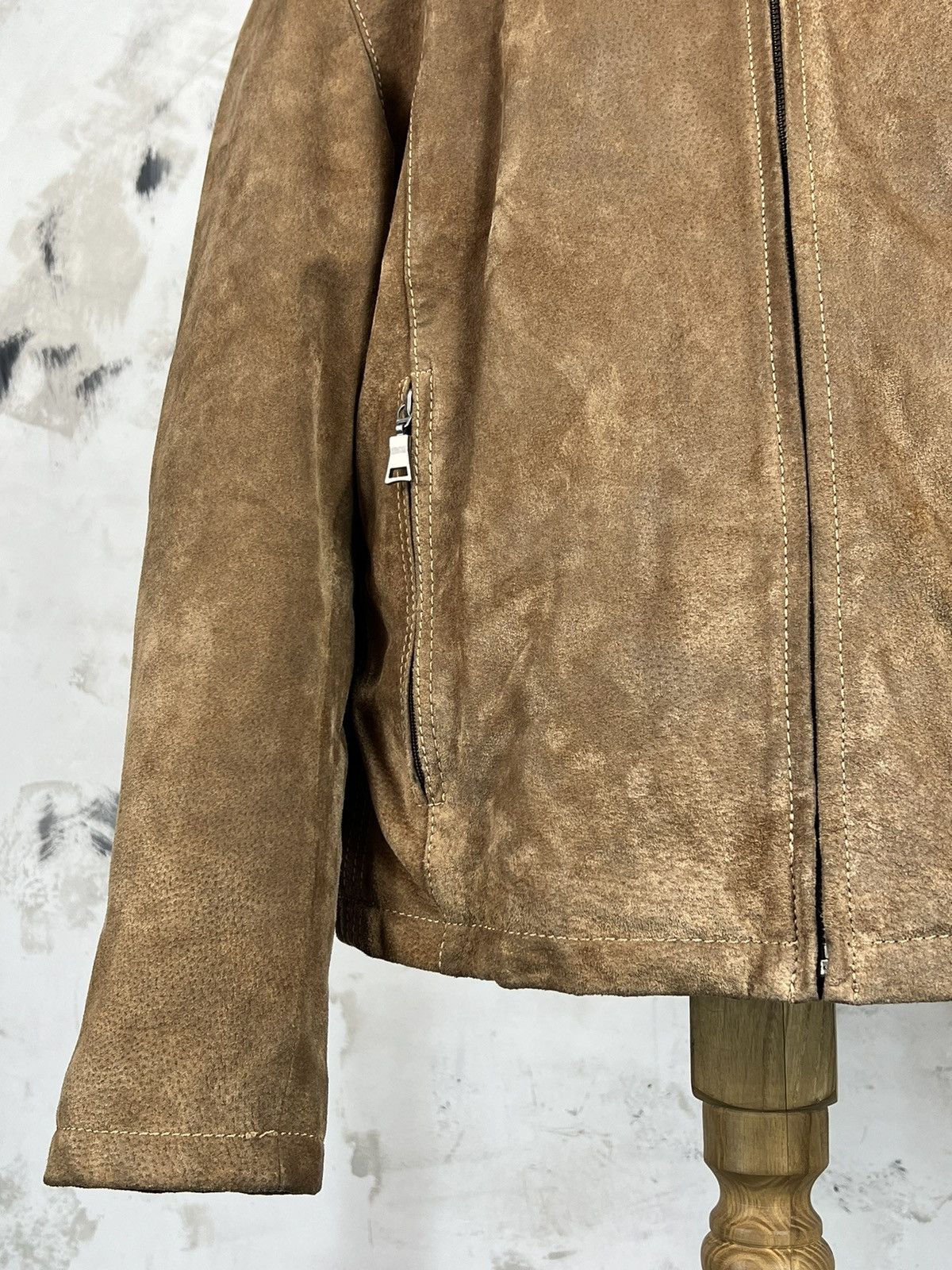 Angelo Litrico Vintage Angelo Litrico Leather Jacket Size M Size US M / EU 48-50 / 2 - 4 Thumbnail