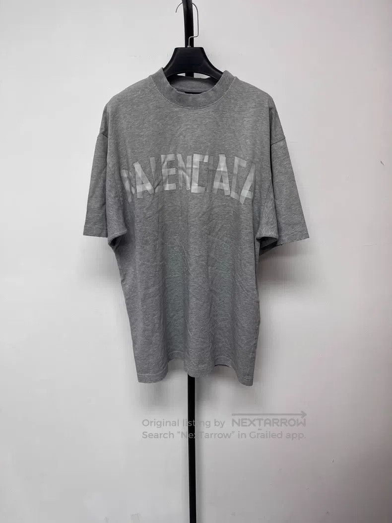 Balenciaga Balenciaga Letter Logo Print Round Neck Short Sleeve T-Shi Size US XS / EU 42 / 0 - 1 Thumbnail