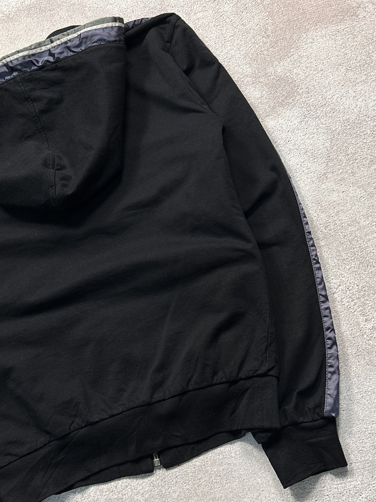 Vintage Y2K Archive Dolce & Gabbana Sport Striped Zip Hoodie
