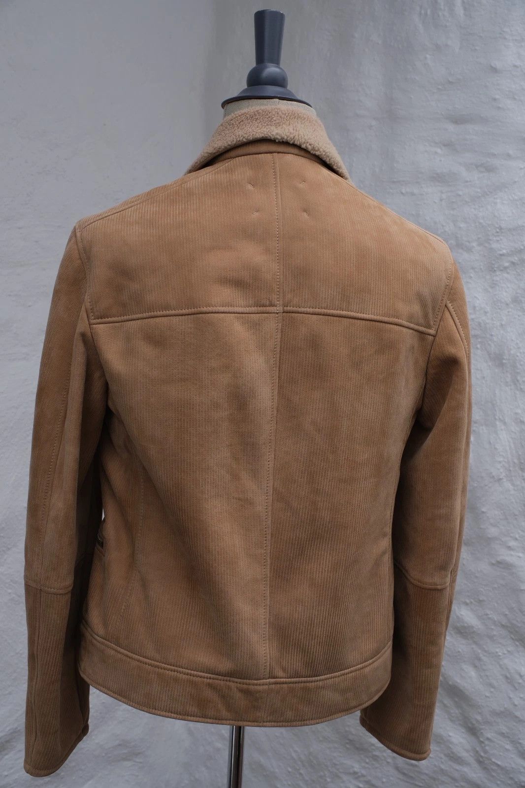 Brunello Cucinelli NEW Brunello Cucinelli Shearling Biker Brown Small Size US S / EU 44-46 / 1 - 3 Thumbnail