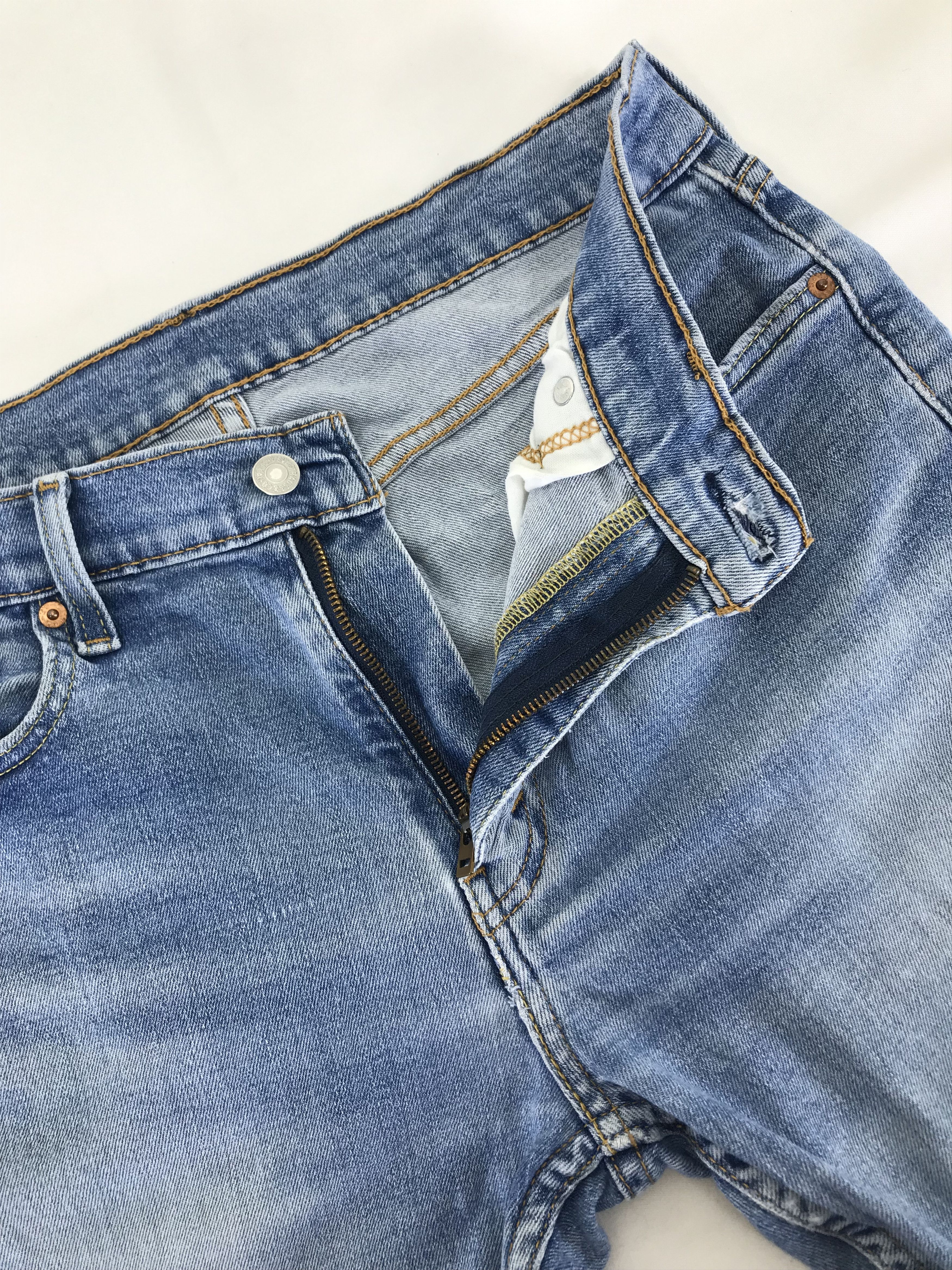 Levi's Vintage Levi's 513 Blue Washed Jeans Size US 30 / EU 46 - 9 Thumbnail