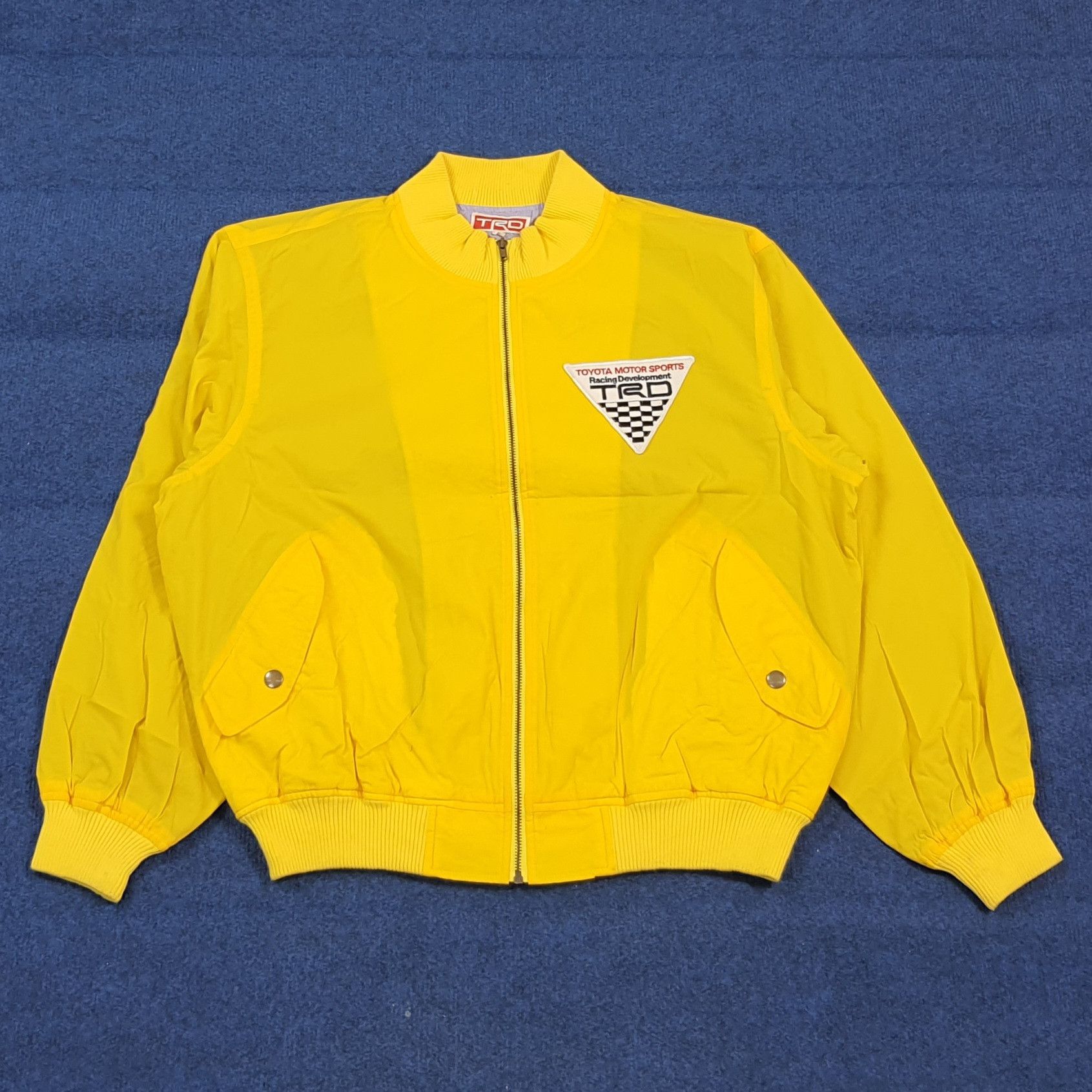 Japanese Brand Vintage Rare Toyota TRD Motorsports JDM Jacket C300N1 Size US L / EU 52-54 / 3 - 3 Thumbnail