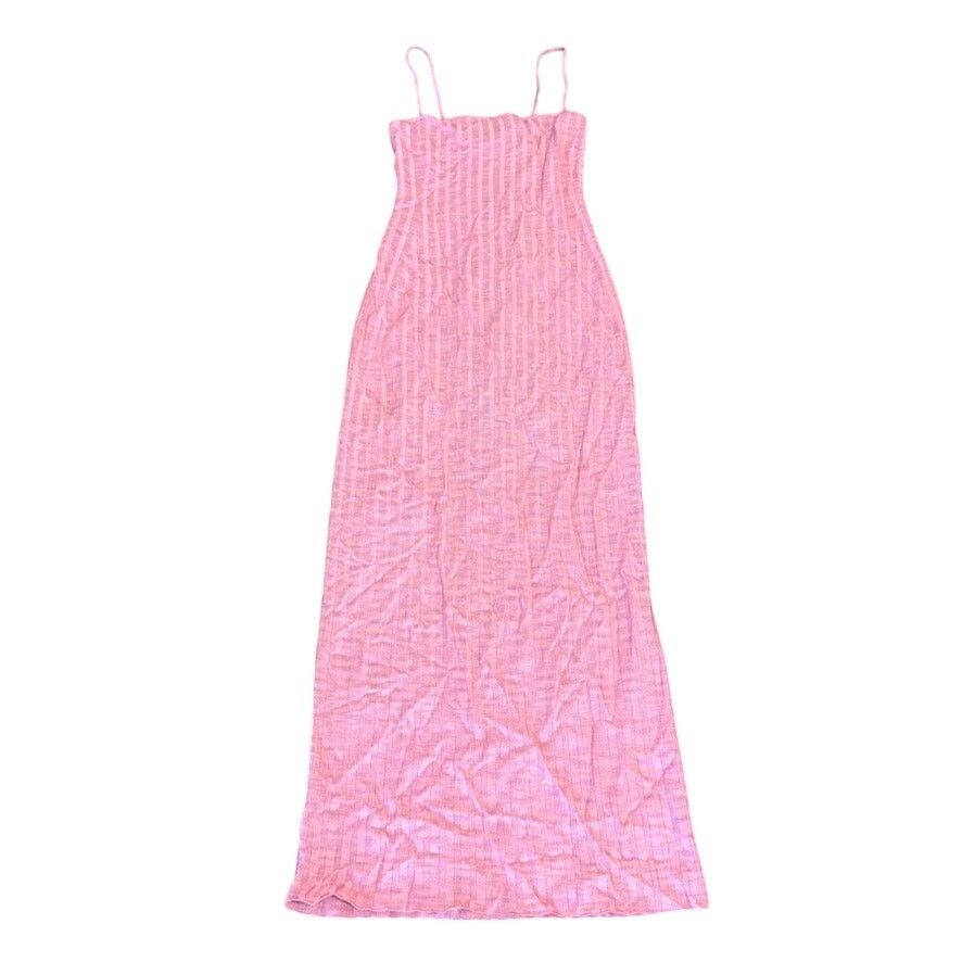 Lovers and Friends Lovers and Friends Talvi Maxi Dress in Pink Space Dye Size M Size M / US 6-8 / IT 42-44 - 3 Thumbnail