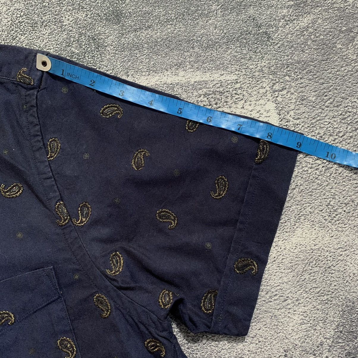 Beams Plus 🔥Beams plus Japan Paisley embroidery poloshirt Size US M / EU 48-50 / 2 - 14 Thumbnail