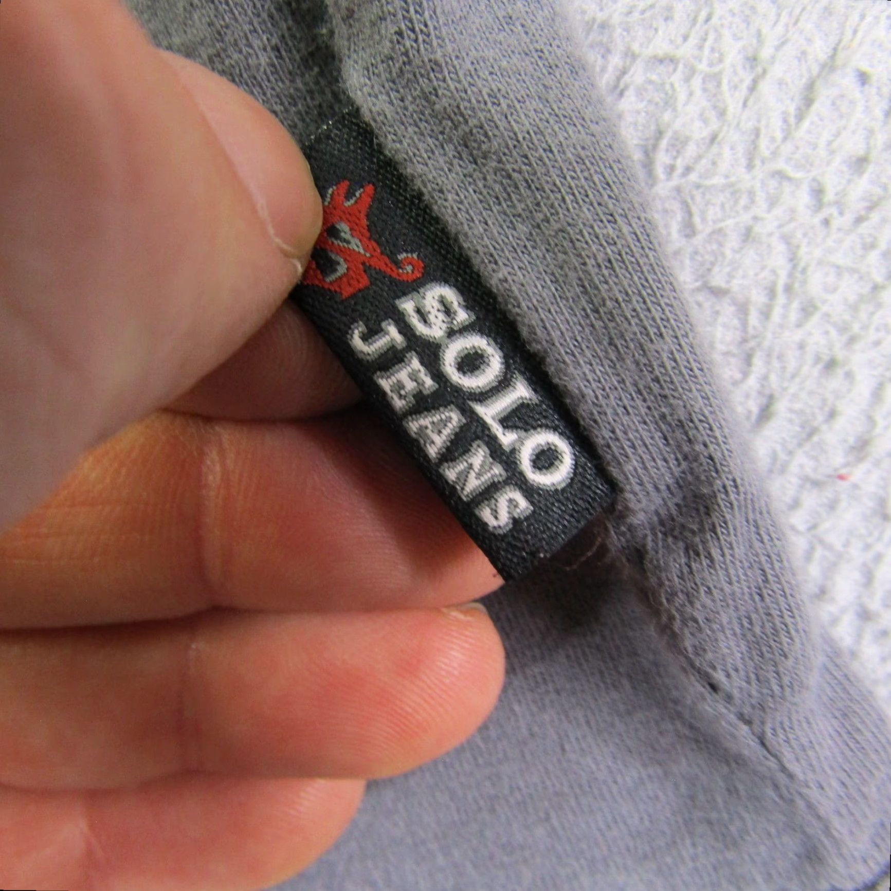 Vintage VINTAGE Solo Semore Shirt Mens Large Black Cotton Crew Neck T-Shirt Hip Hop 90s Mens Large Size US L / EU 52-54 / 3 - 4 Thumbnail
