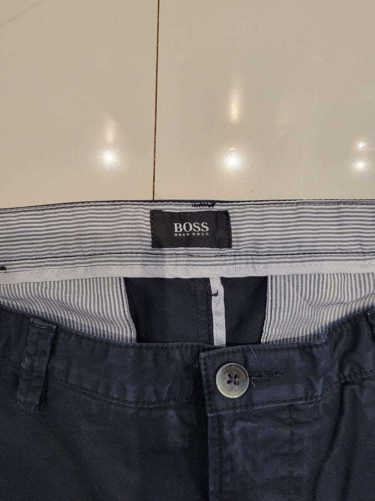 Hugo Boss Boss Men's Chino Pants Slim Fit Blue Dark Blue Size 34 Size US 34 / EU 50 - 4 Thumbnail