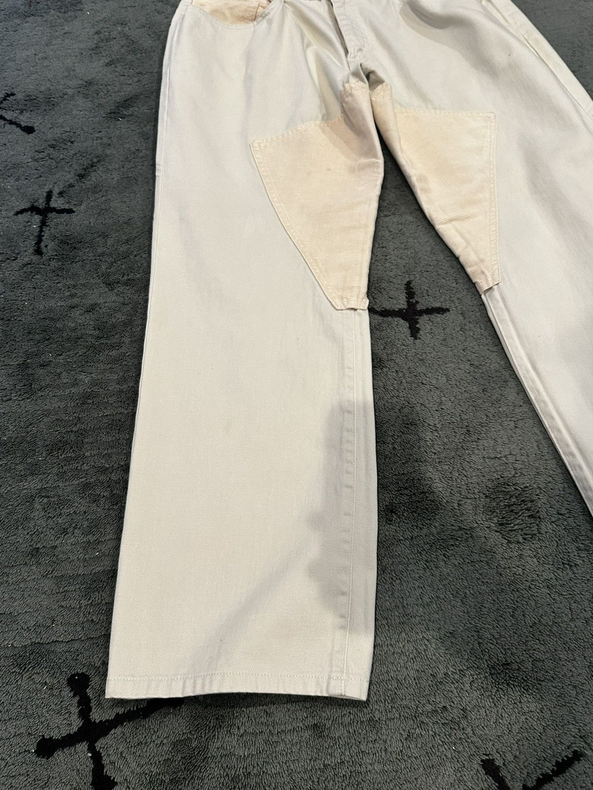 General Research × Mountain Research General Research White Corduroy “Frontier” Pants Size US 33 - 6 Thumbnail