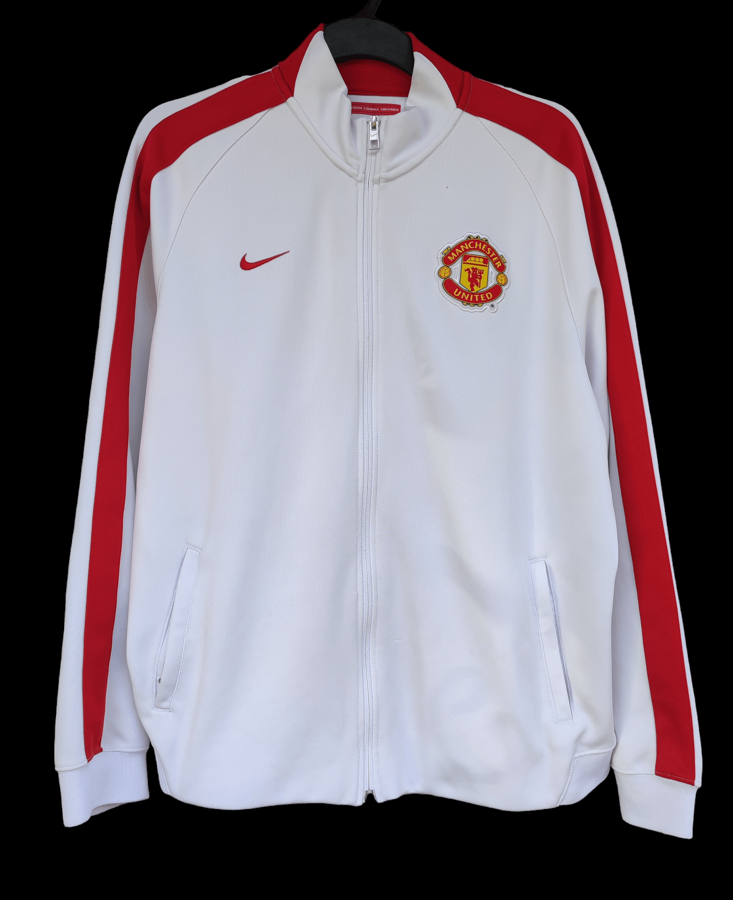 Nike Manchester United Zip Sweatshirt Football Soccer XXL