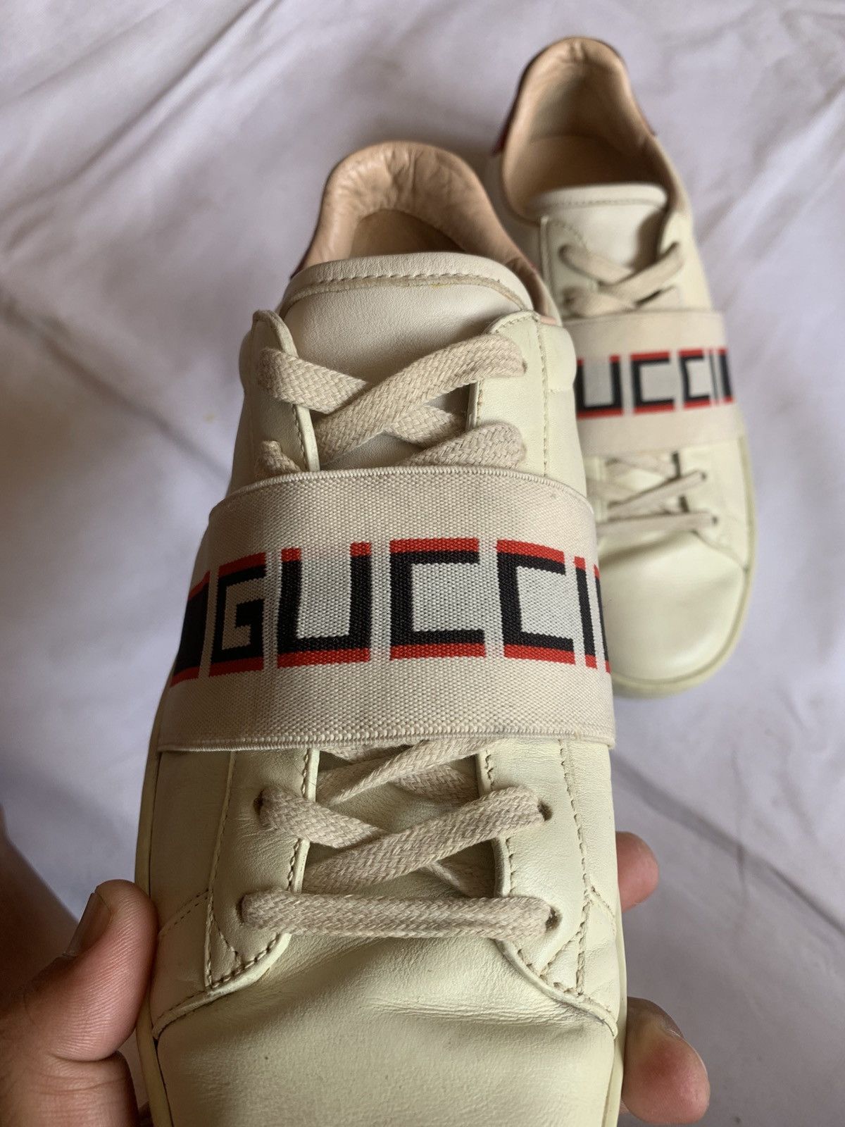 Gucci Gucci Ace Stripe Low Trainers Size US 5 / EU 37 - 2 Thumbnail