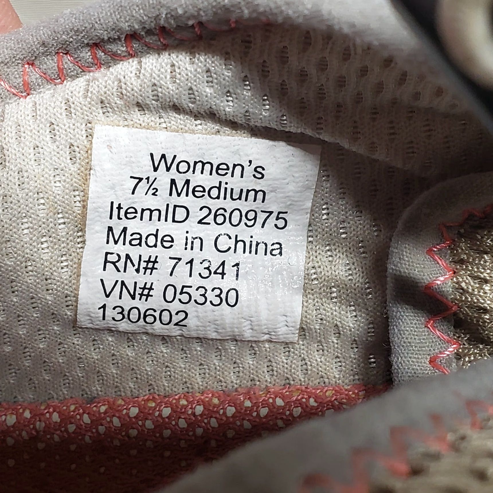 Vintage L.L. Bean Water Shoes Tan Pink Low Top Sneakers Adult Women's Size 7.5 Athletic Shoes Water 260975 Sneakers Women Mens? Size M / US 6-8 / IT 42-44 - 7 Thumbnail