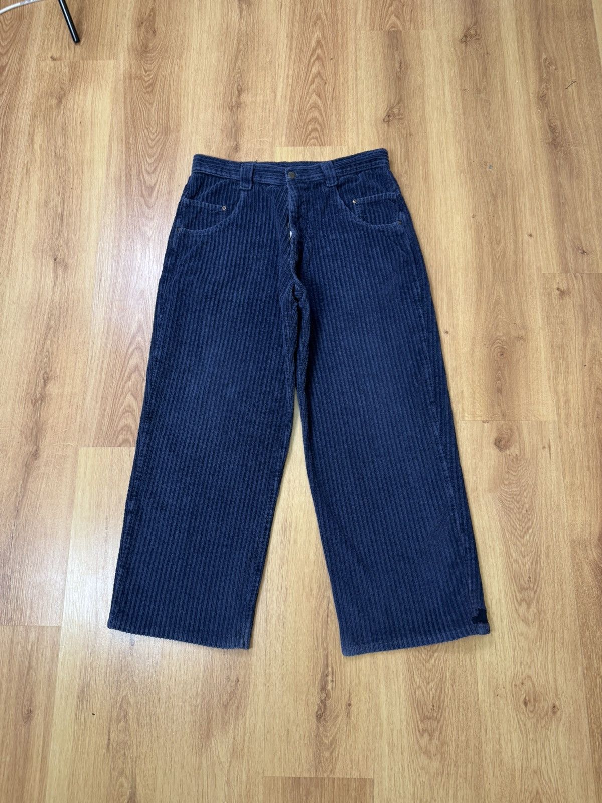 Menace Vintage 90s Menace Pants USA Skateboard Corduroy 34 Purple Size US 34 / EU 50 - 8 Thumbnail