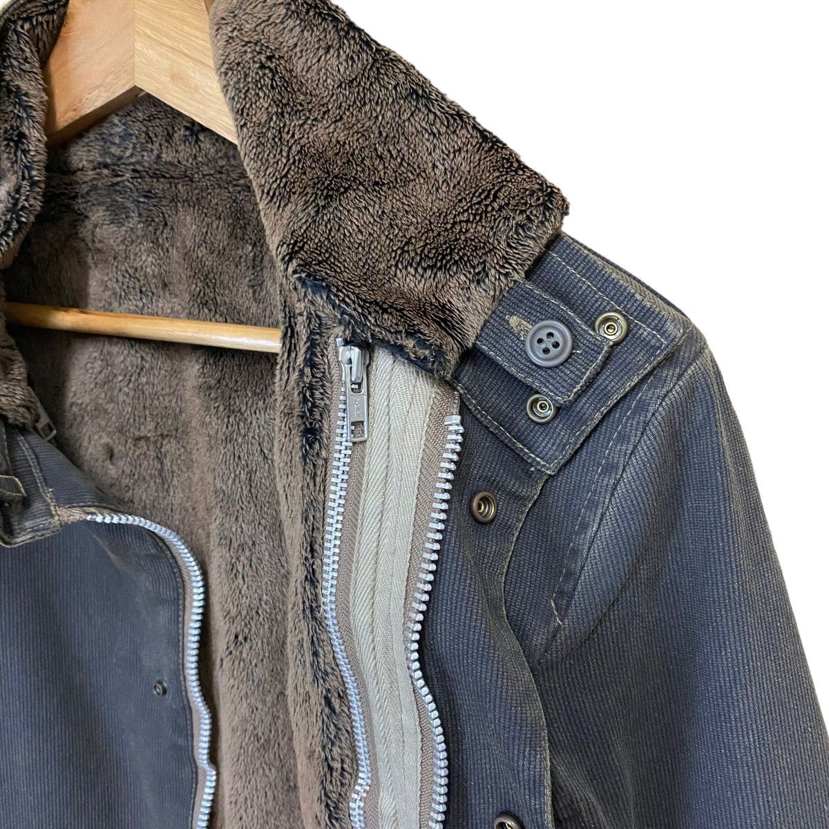 BIGI JAPANASE RADMAD MEN'S BIGI SHERPA LINING ZIPPER JACKET Size US M / EU 48-50 / 2 - 10 Thumbnail