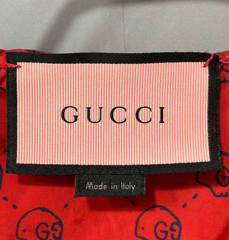 Gucci Gucci Red skull full-print coat 2502-Nextarrow Size US S / EU 44-46 / 1 - 5 Thumbnail