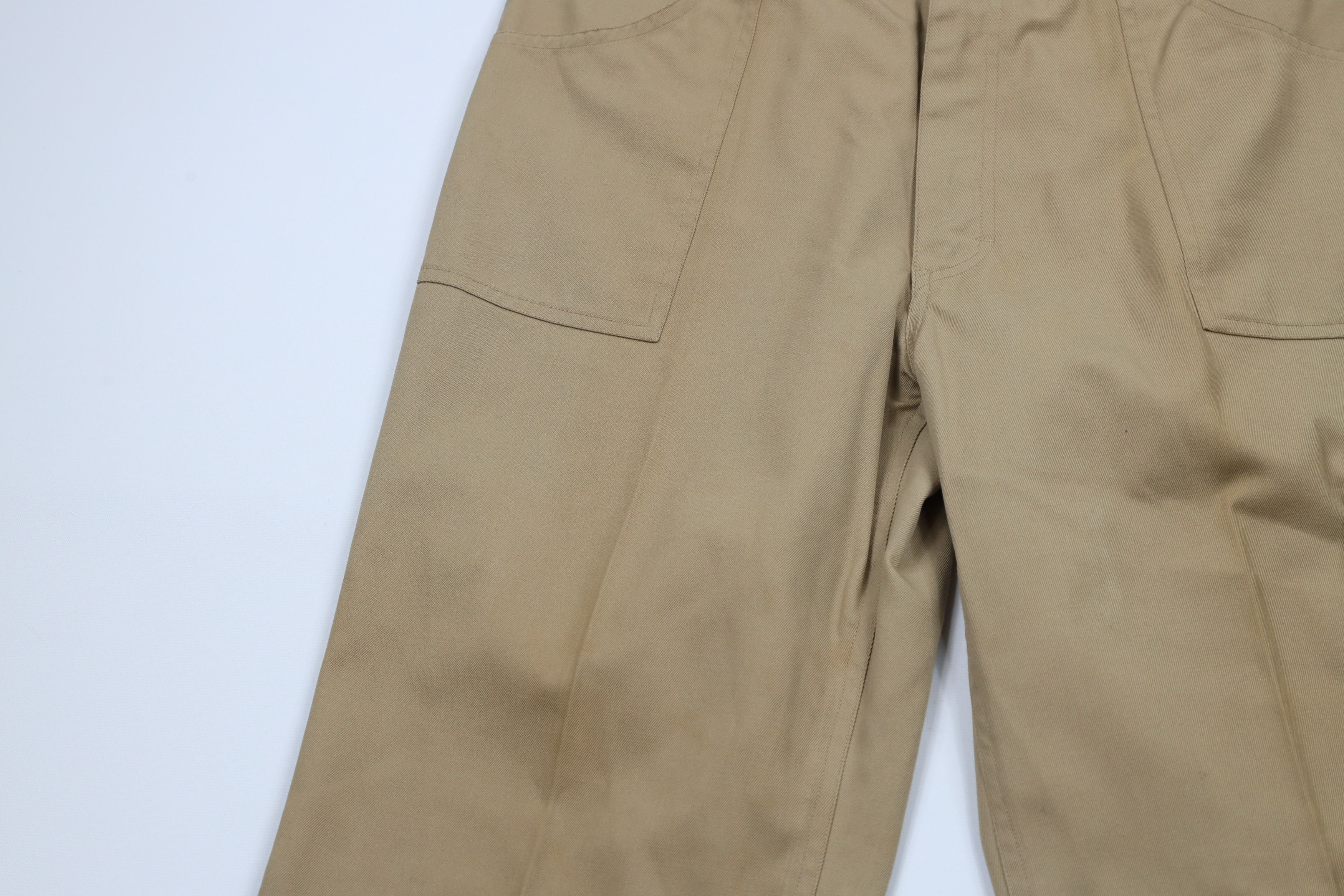 Vintage Vintage 70s Streetwear Wide Leg Bell Bottoms Pants Beige Size US 34 / EU 50 - 8 Thumbnail