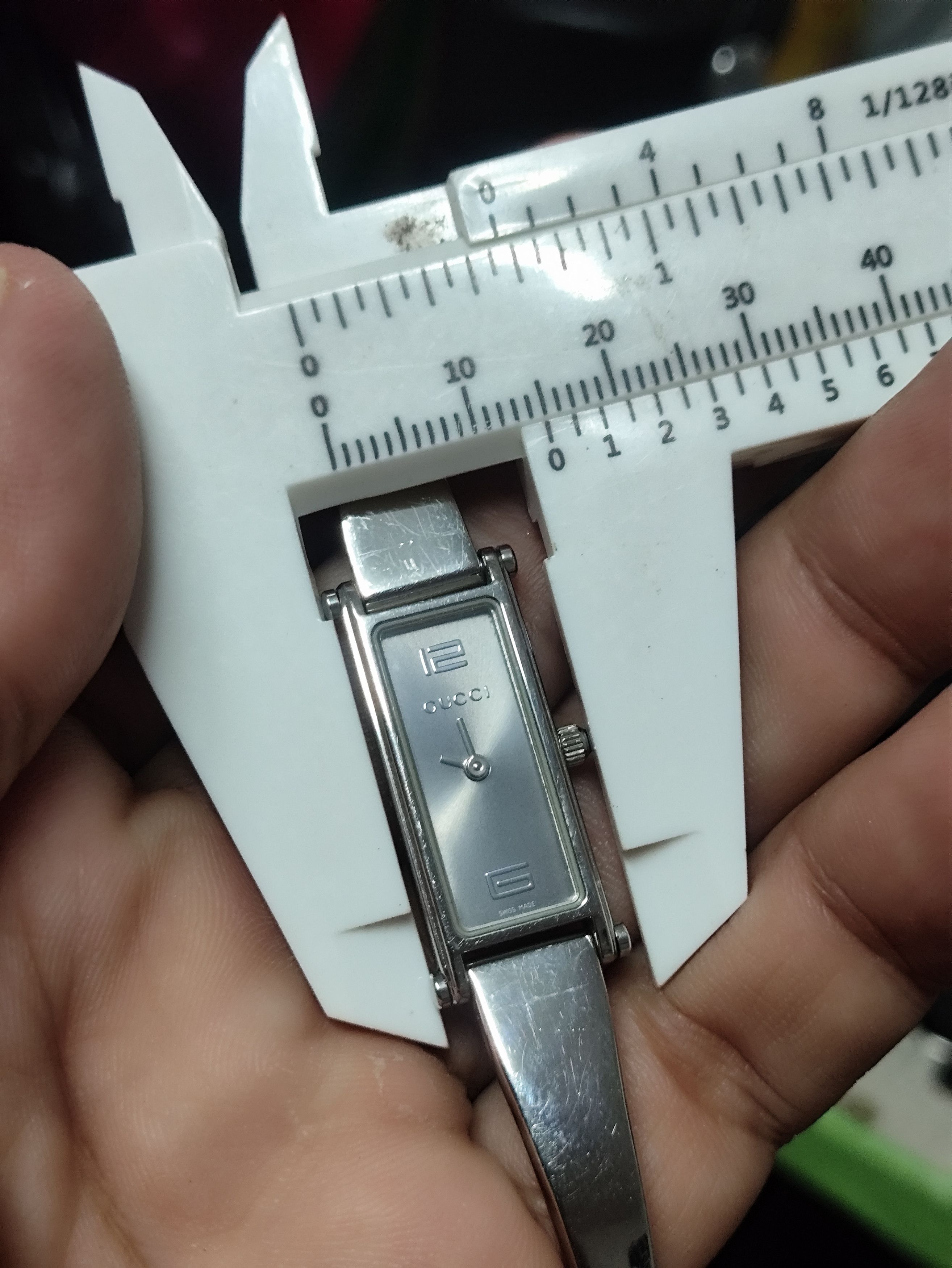 Gucci × Vintage GUCCI 1500L SWISS MADE STAINLESS STEEL WATCH Size ONE SIZE - 7 Thumbnail