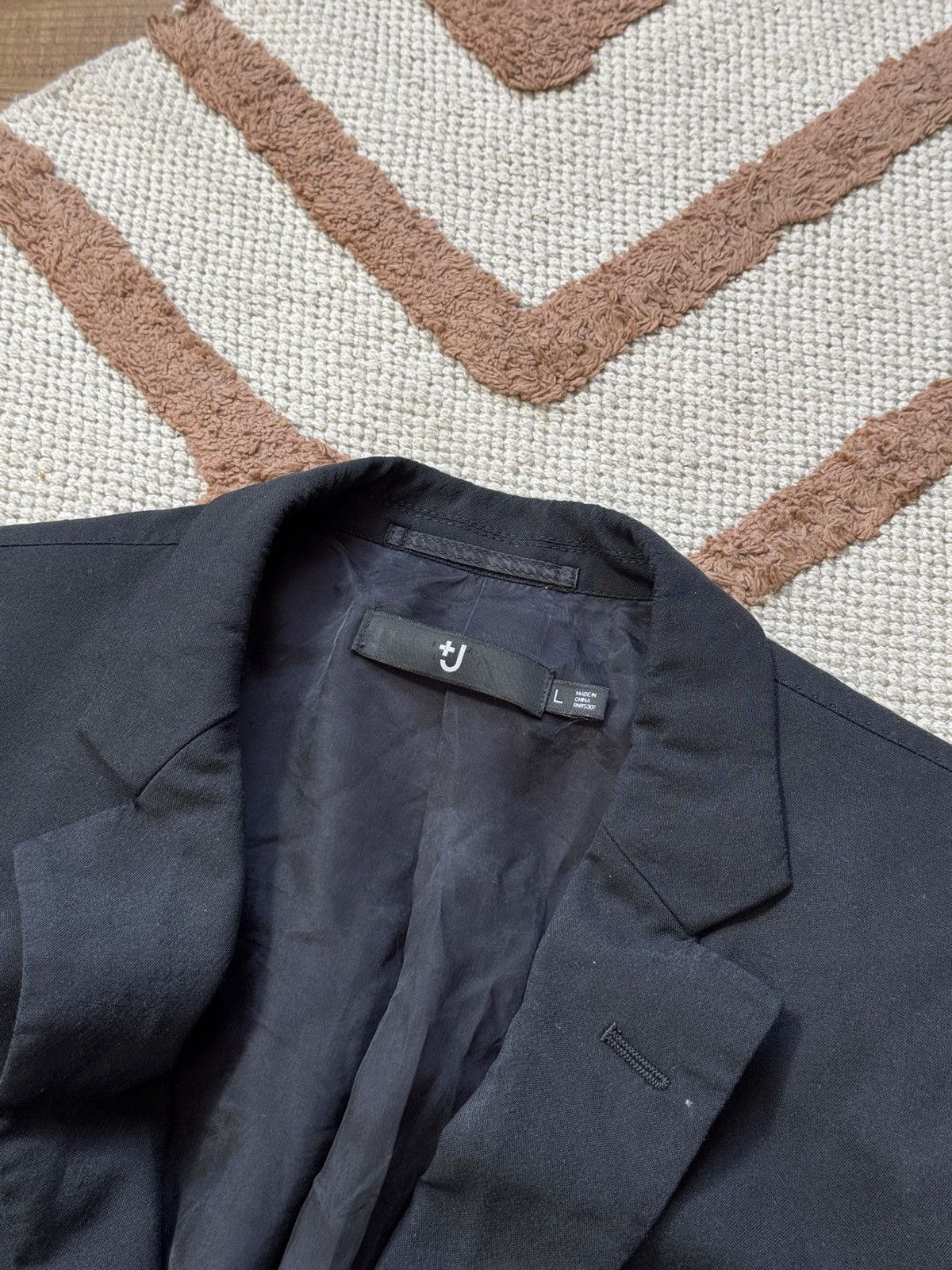 Jil Sander × Vintage VINTAGE +J JIL SANDER 2000s BLAZER Size L / US 10 / IT 46 - 4 Thumbnail