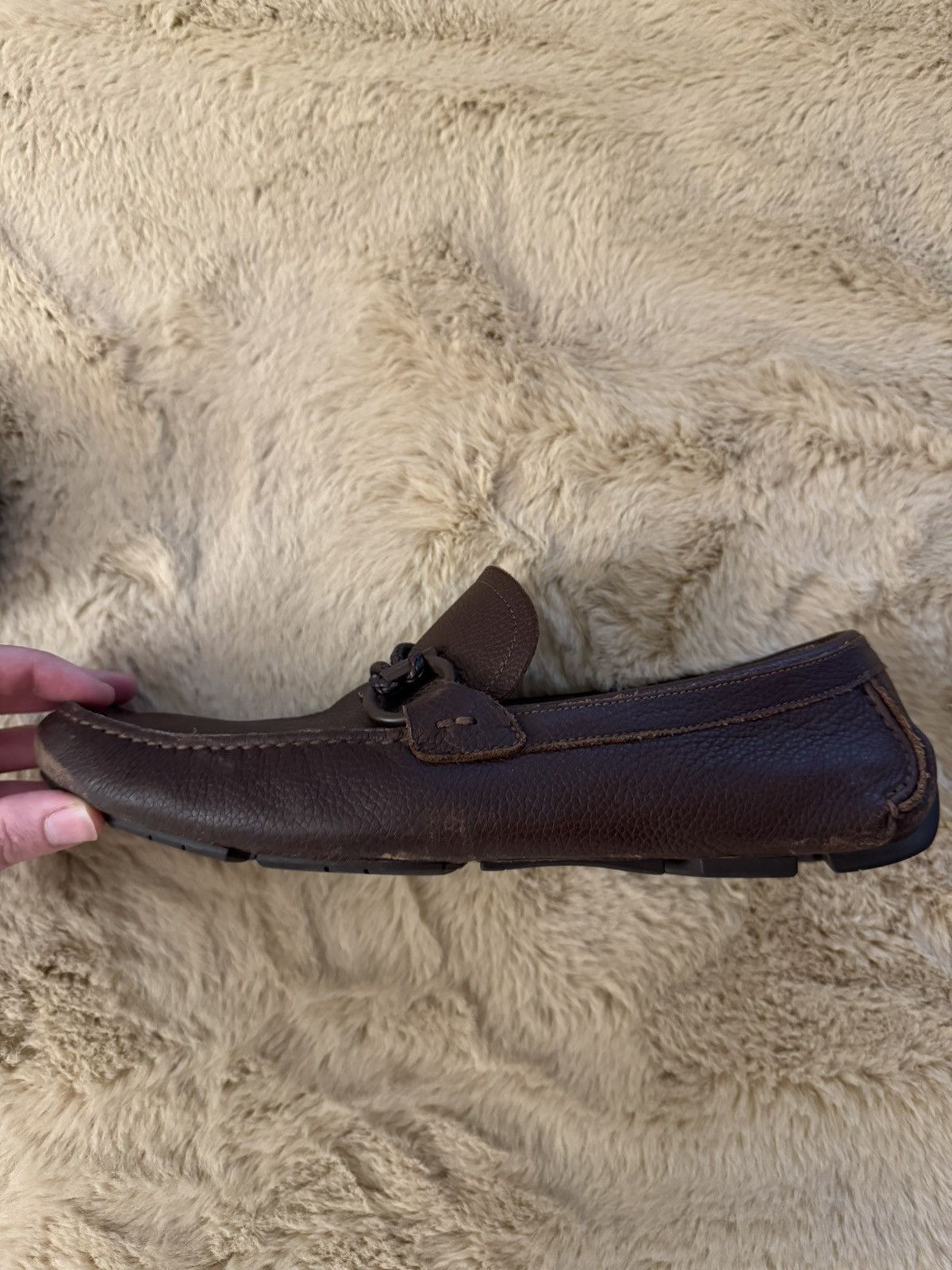 Salvatore Ferragamo Salvatore Ferragamo Brown Loafers - Good Condition Size US 8 / EU 41 - 8 Thumbnail