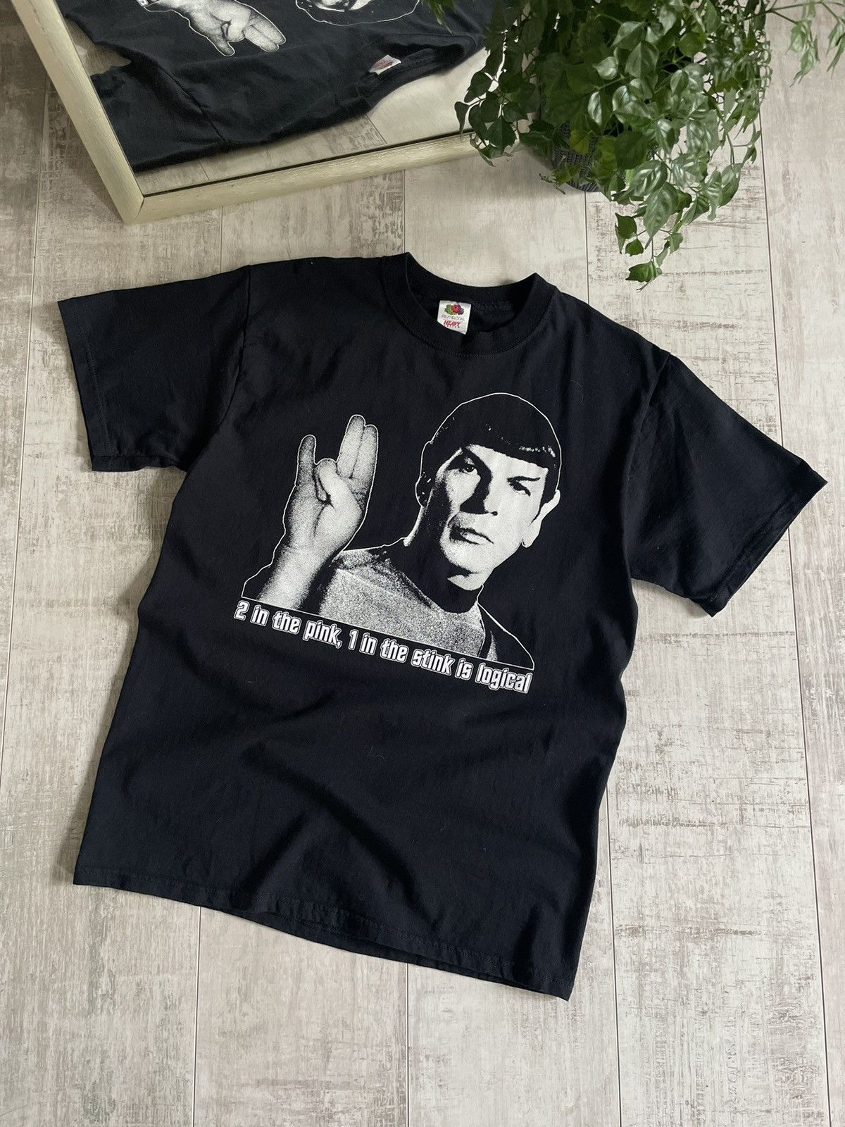 Star Wars × Vintage Vintage Star Trek Crazy T-Shirt Y2K 2 Pink/1 Logical RARE Size US M / EU 48-50 / 2 - 1 Thumbnail