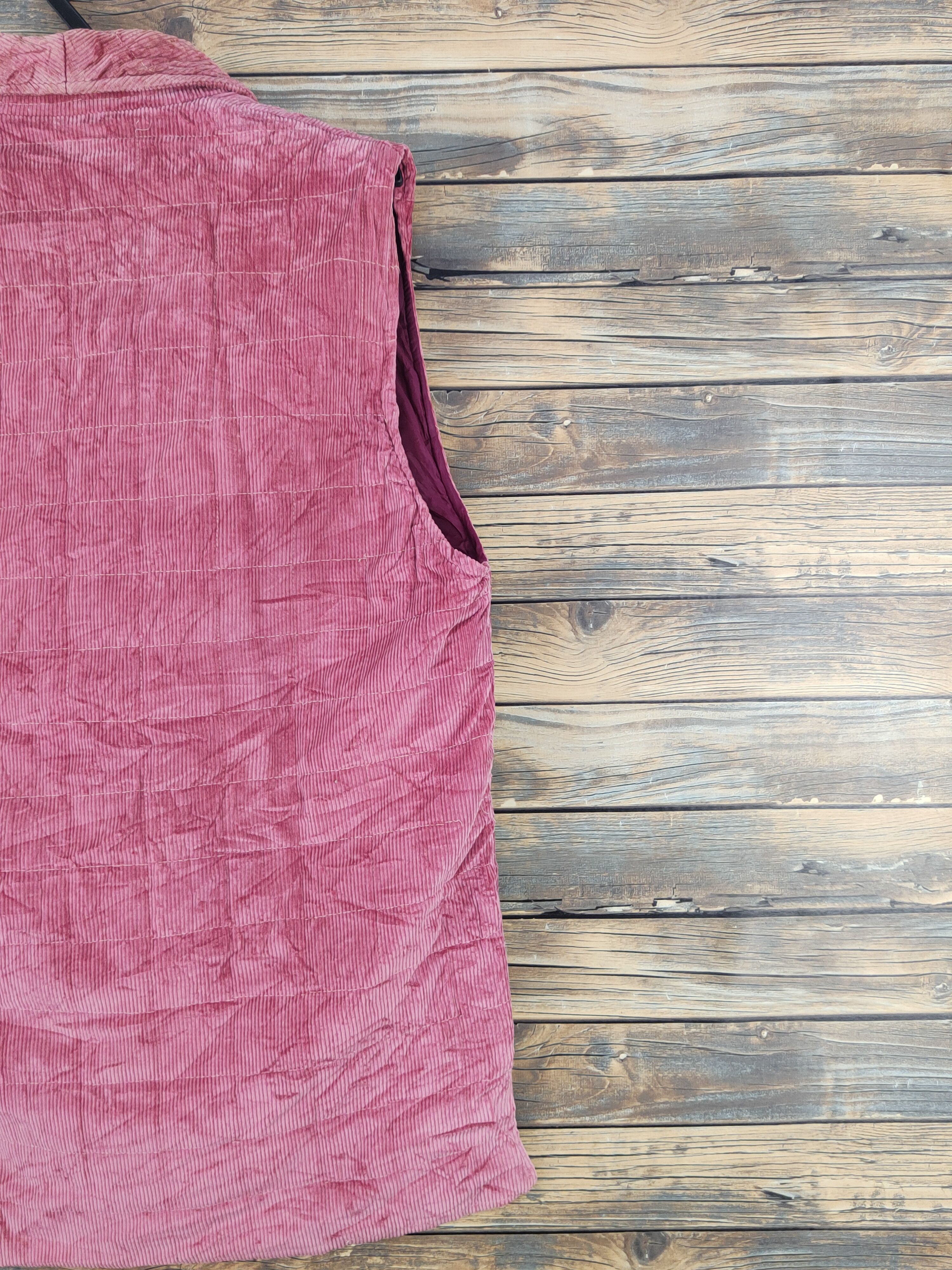 Japanese Brand × Vintage Avant Garde Vintage Japanese Brand Dark Pink Vests Size US L / EU 52-54 / 3 - 10 Thumbnail