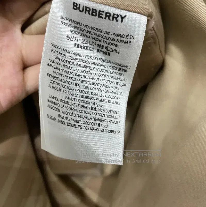 Burberry Burberry Khaki Long Trench Coat for Women. Size XXS / US 00 / IT 34 - 6 Thumbnail