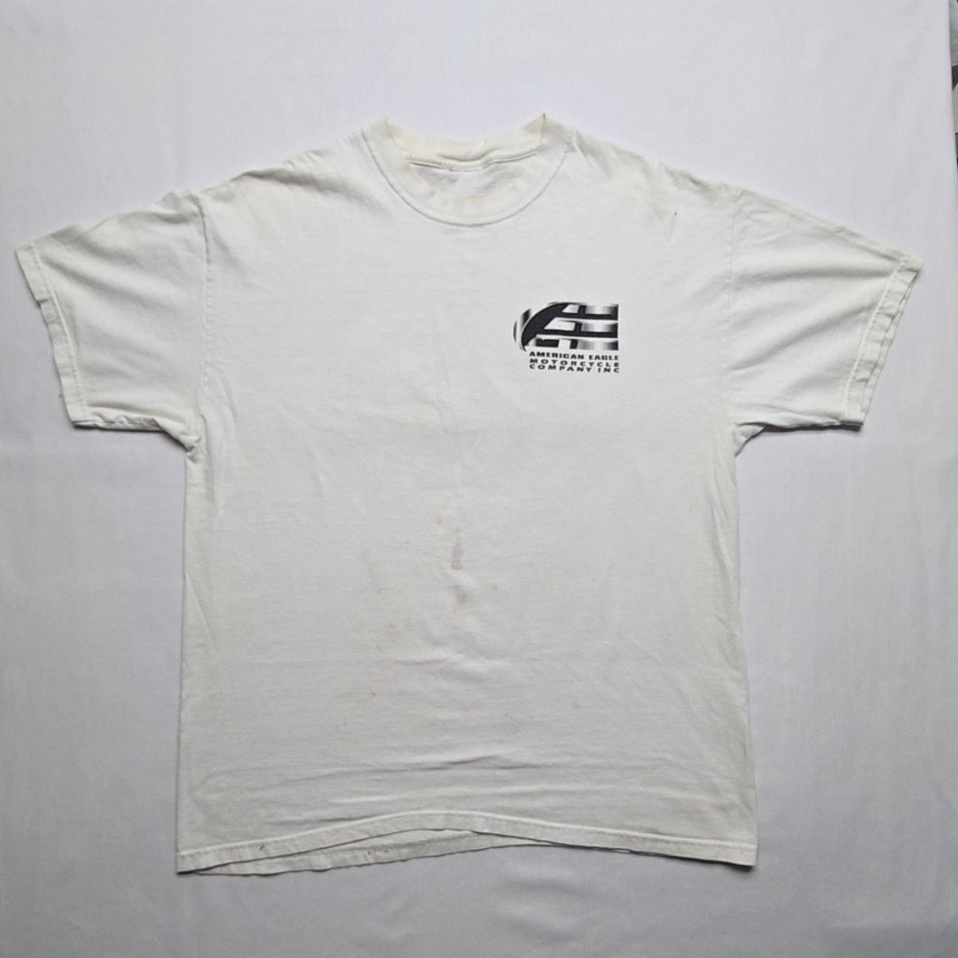 Vintage Vintage American Eagle Motorcycle Chrome Dealers Show L Tee Size US L / EU 52-54 / 3 - 4 Thumbnail