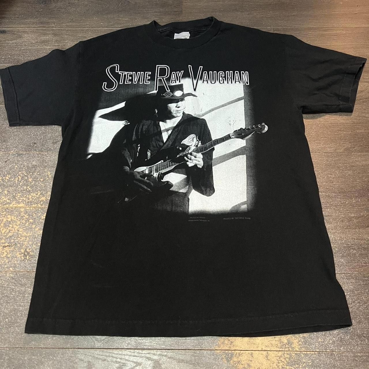 Designer Vintage Stevie Ray Vaughan T Shirt 00s Large Size US L / EU 52-54 / 3 - 2 Thumbnail