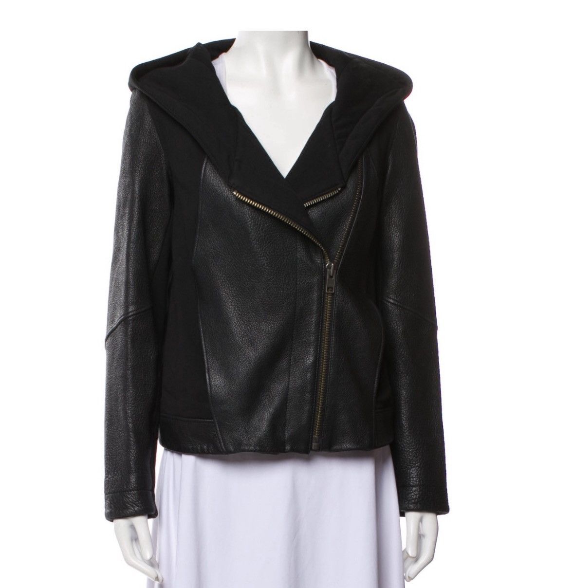 Helmut lang lamb leather biker jacket