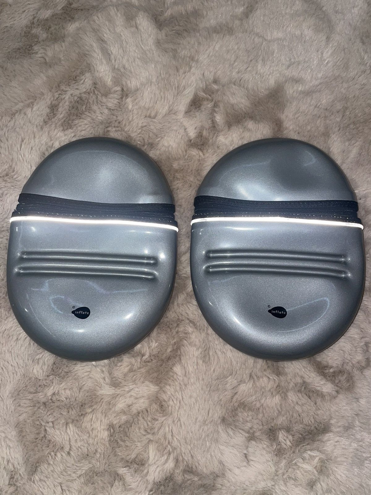 image of 2 Craig Morrison Grey Inflate Pod Bags, Men's