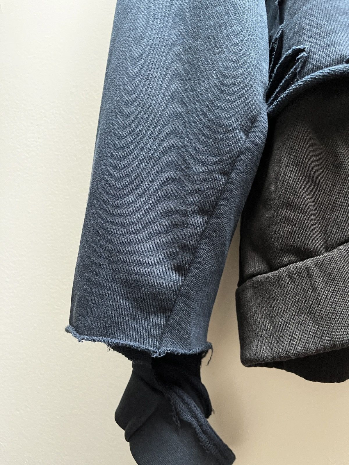 Drop Dead Drop Dead Layered Distressed Hoodie (unisex) Size US S / EU 44-46 / 1 - 5 Thumbnail