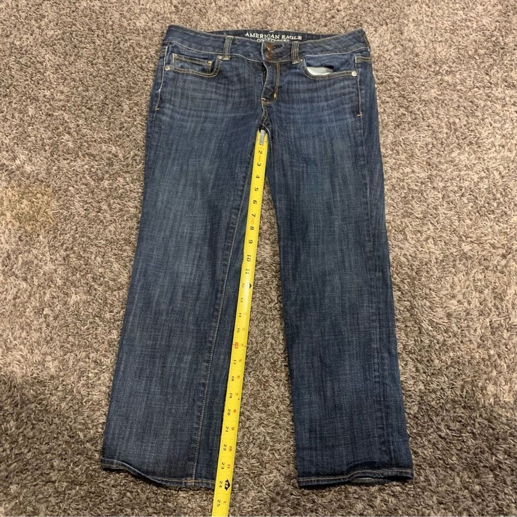 American Eagle Outfitters Women’s American Eagle Crop Jeans Size 30" / US 8 / IT 44 - 6 Thumbnail