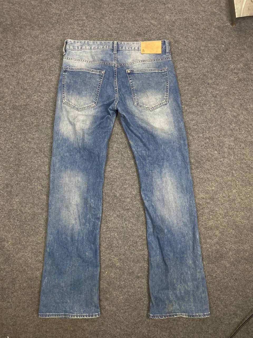 H&M & denim by h&m bootcut flare low waist denim nice design Size US 35 - 1 Thumbnail